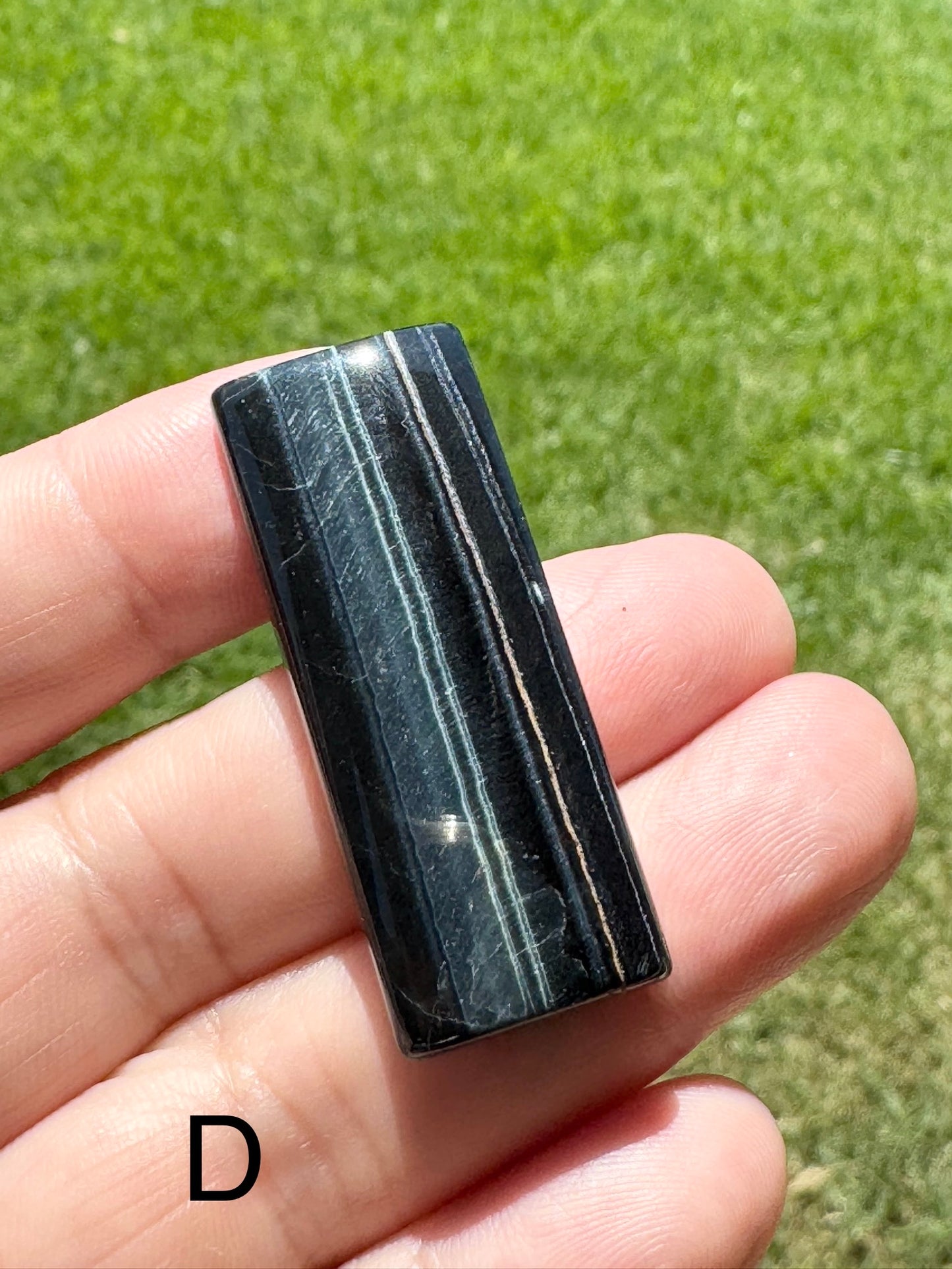 Natural Blue Tiger Eye Cabochon