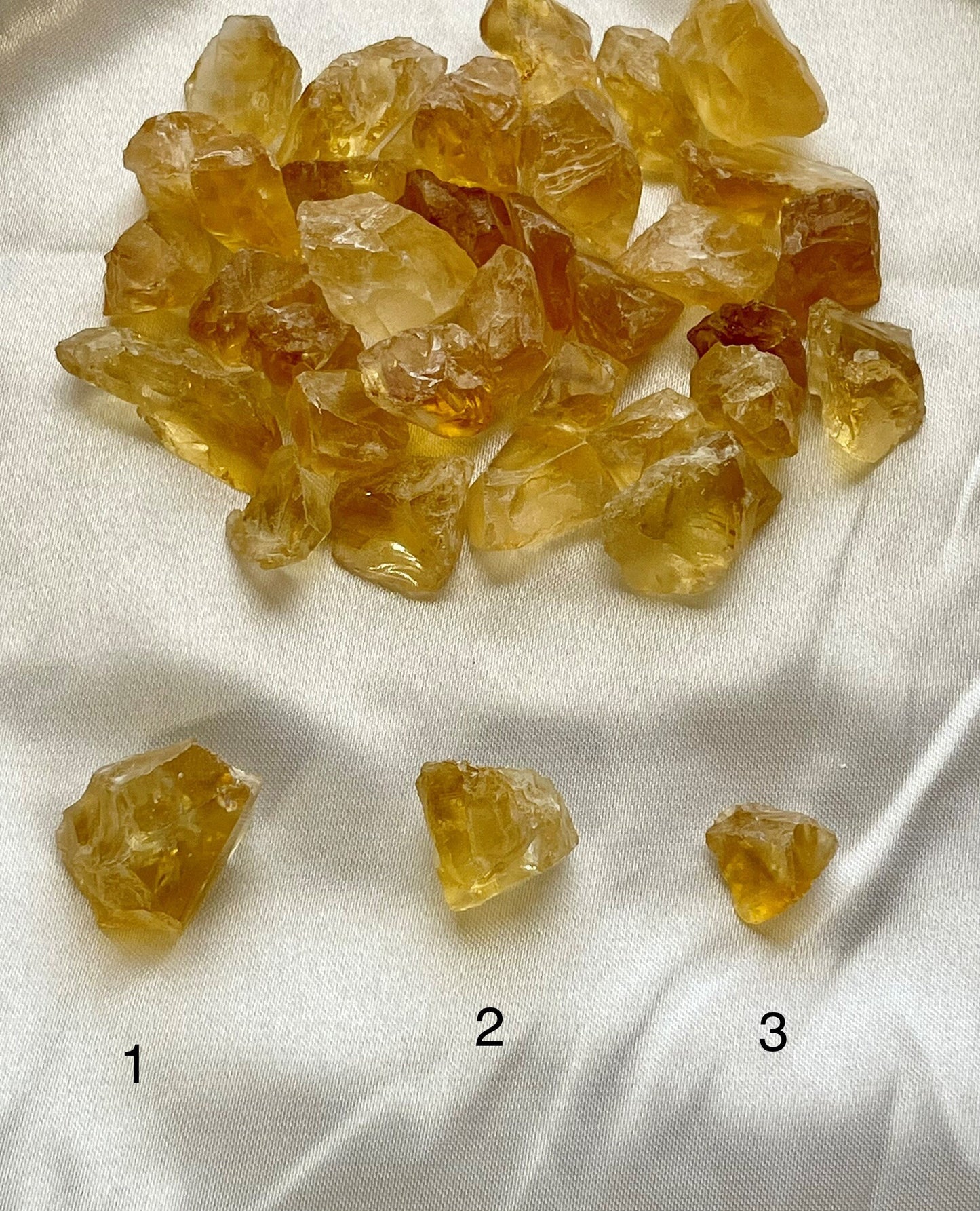 Raw Brazilian Citrine AAA Grade