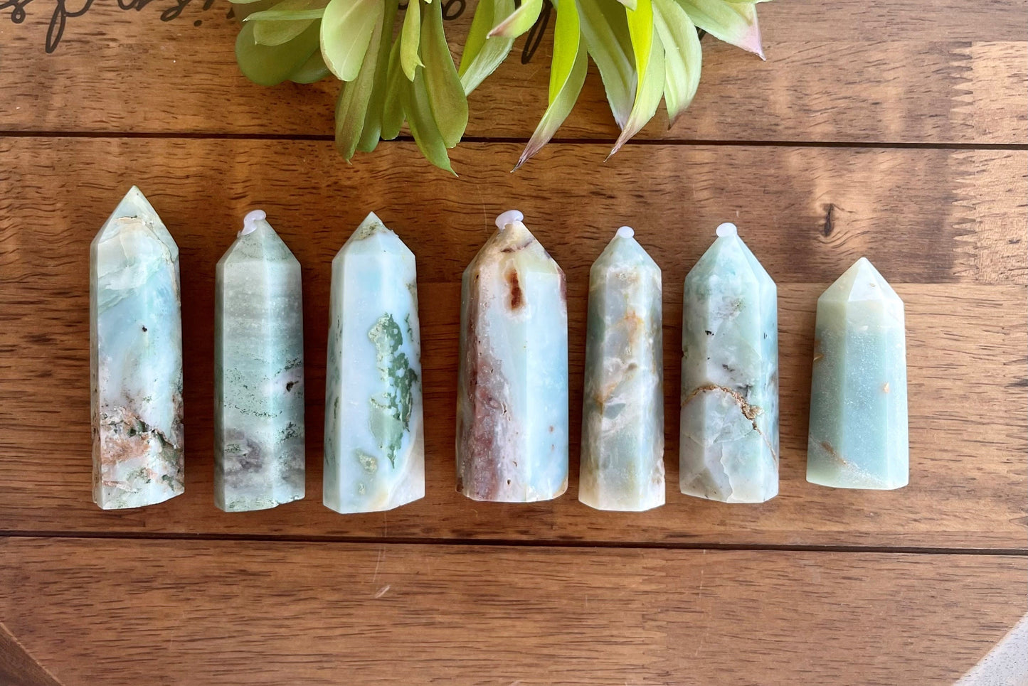 Blue Caribbean Calcite Points