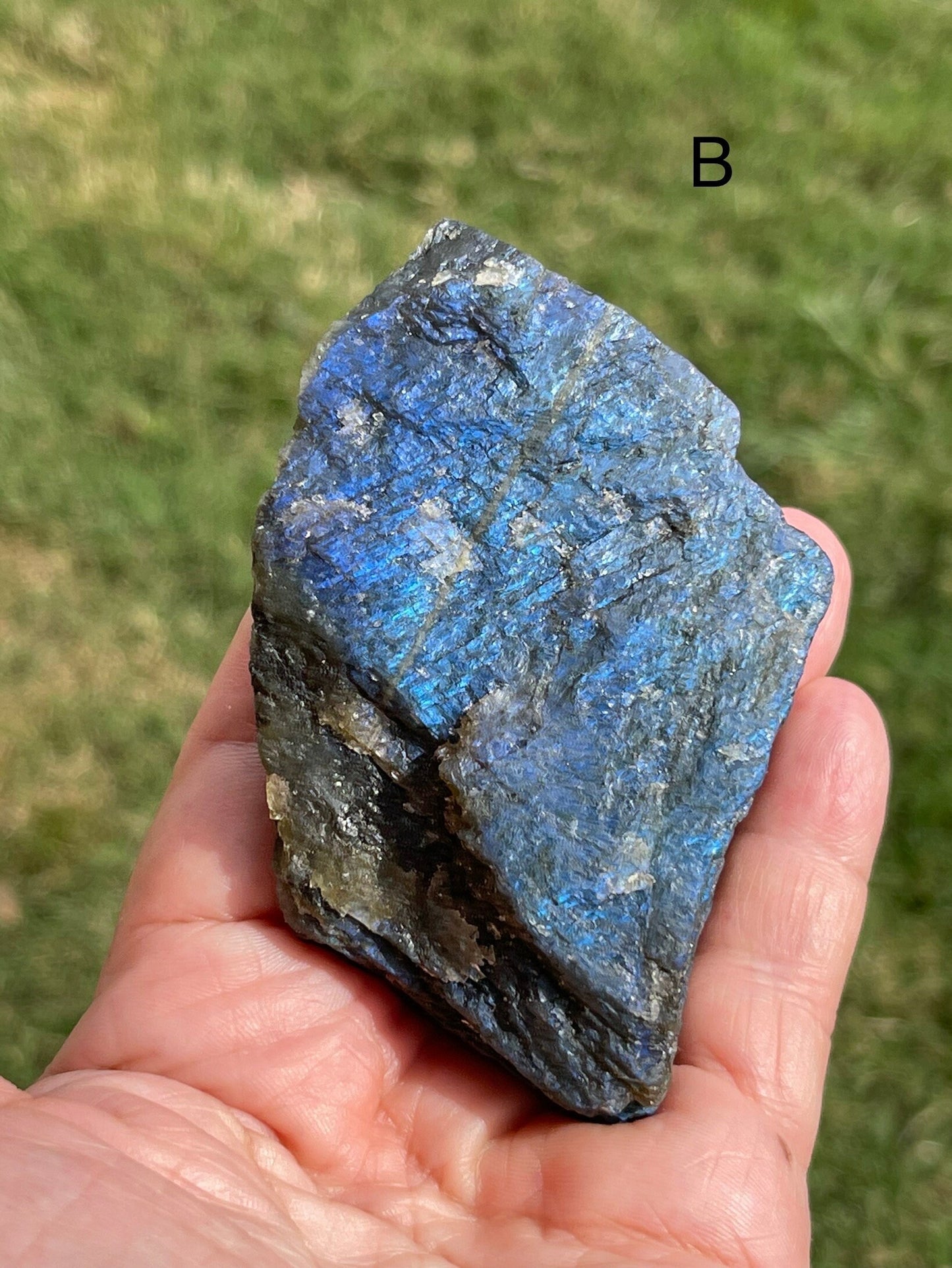 Labradorite Blue Flash Raw Stone