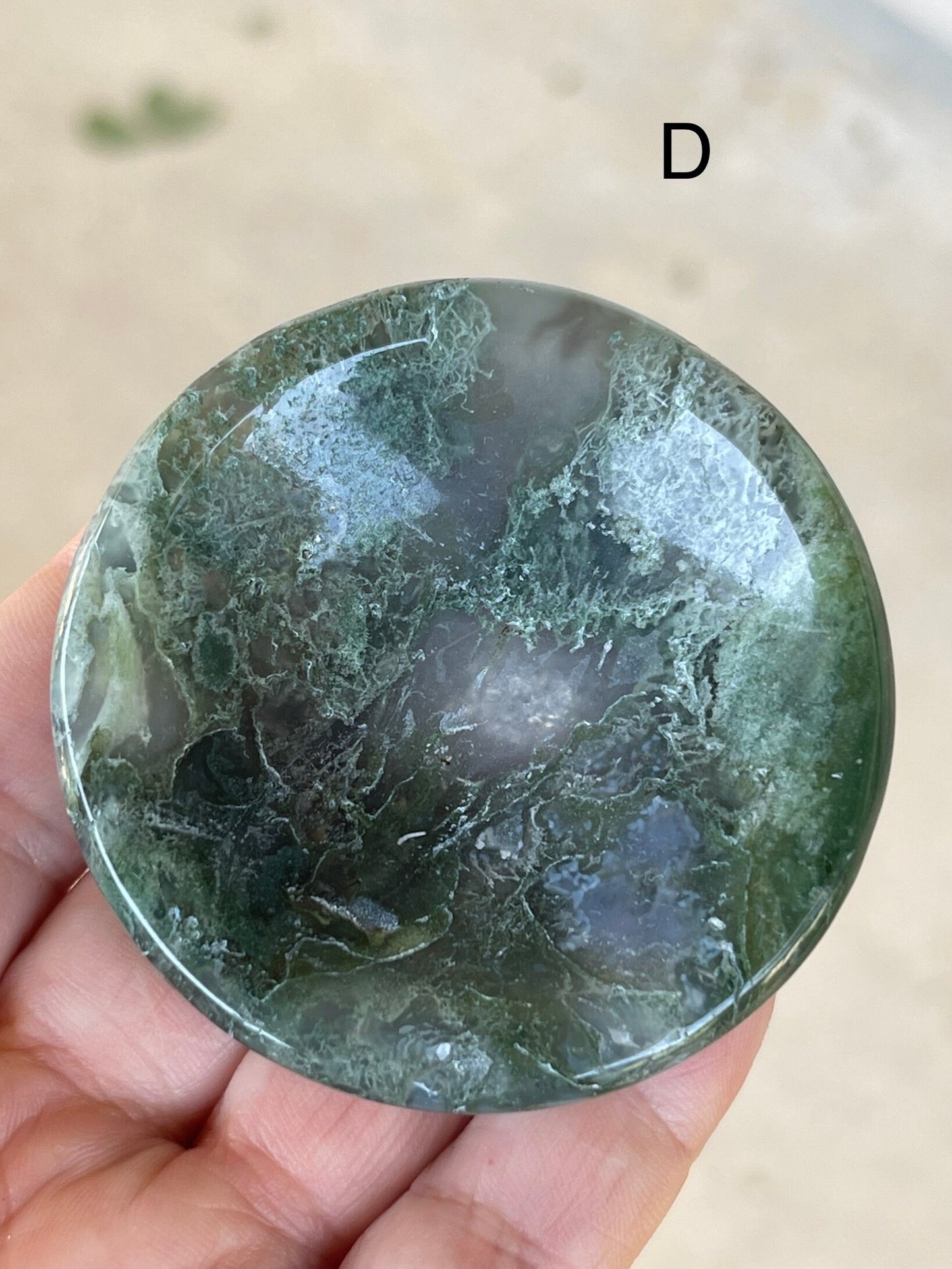 Moss Agate Mini Bowl