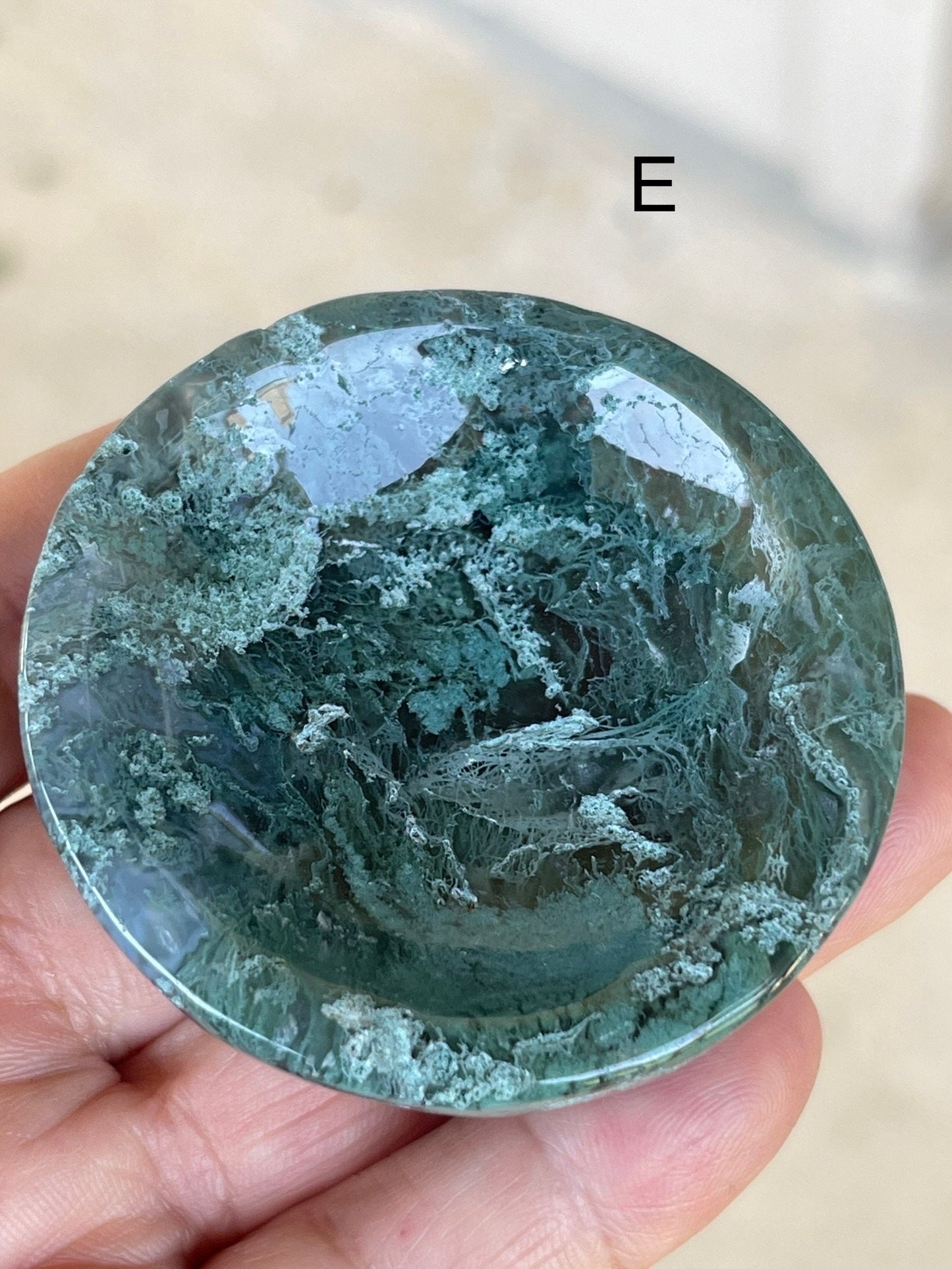 Moss Agate Mini Bowl