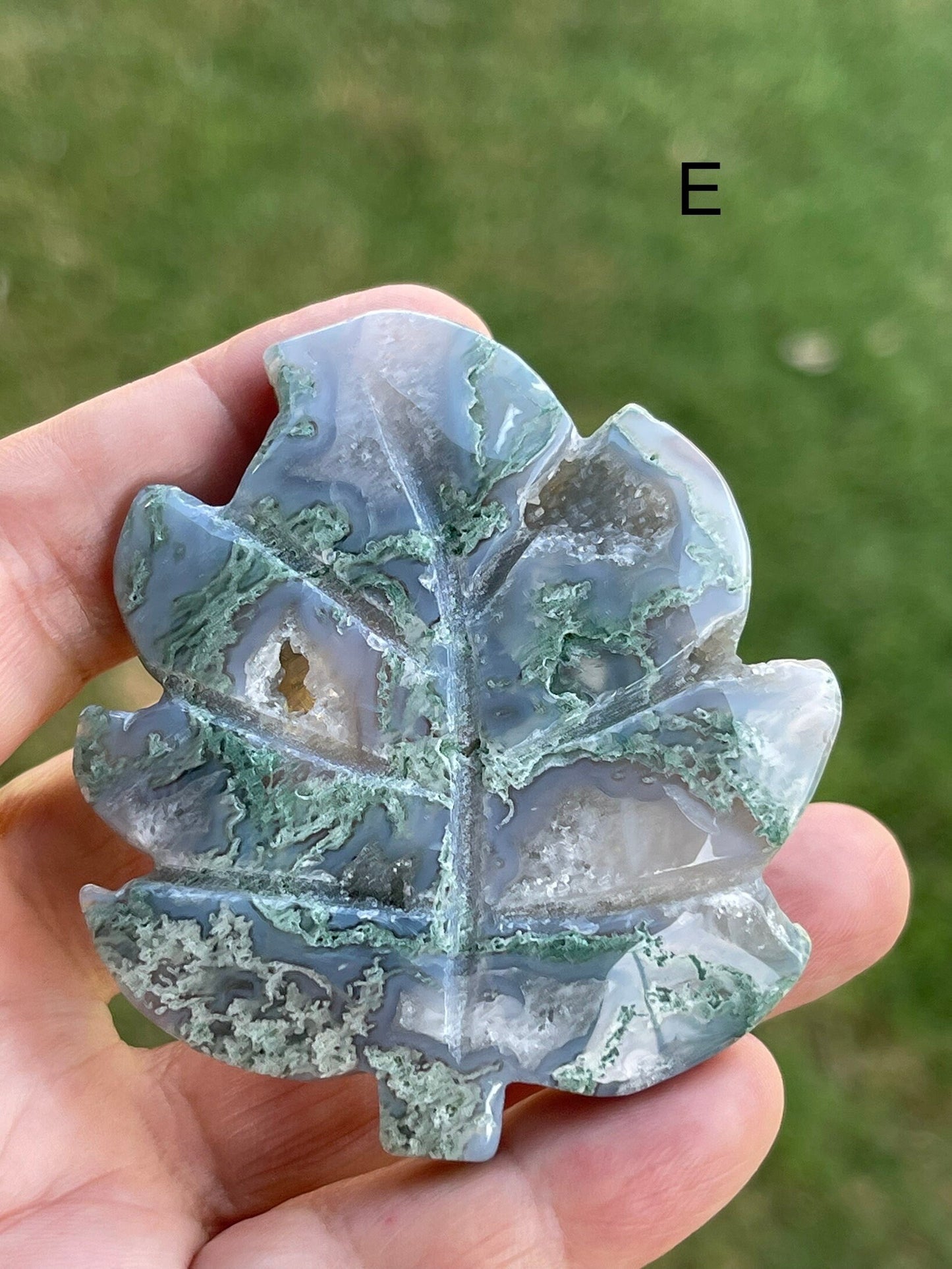 Moss Agate Leaf