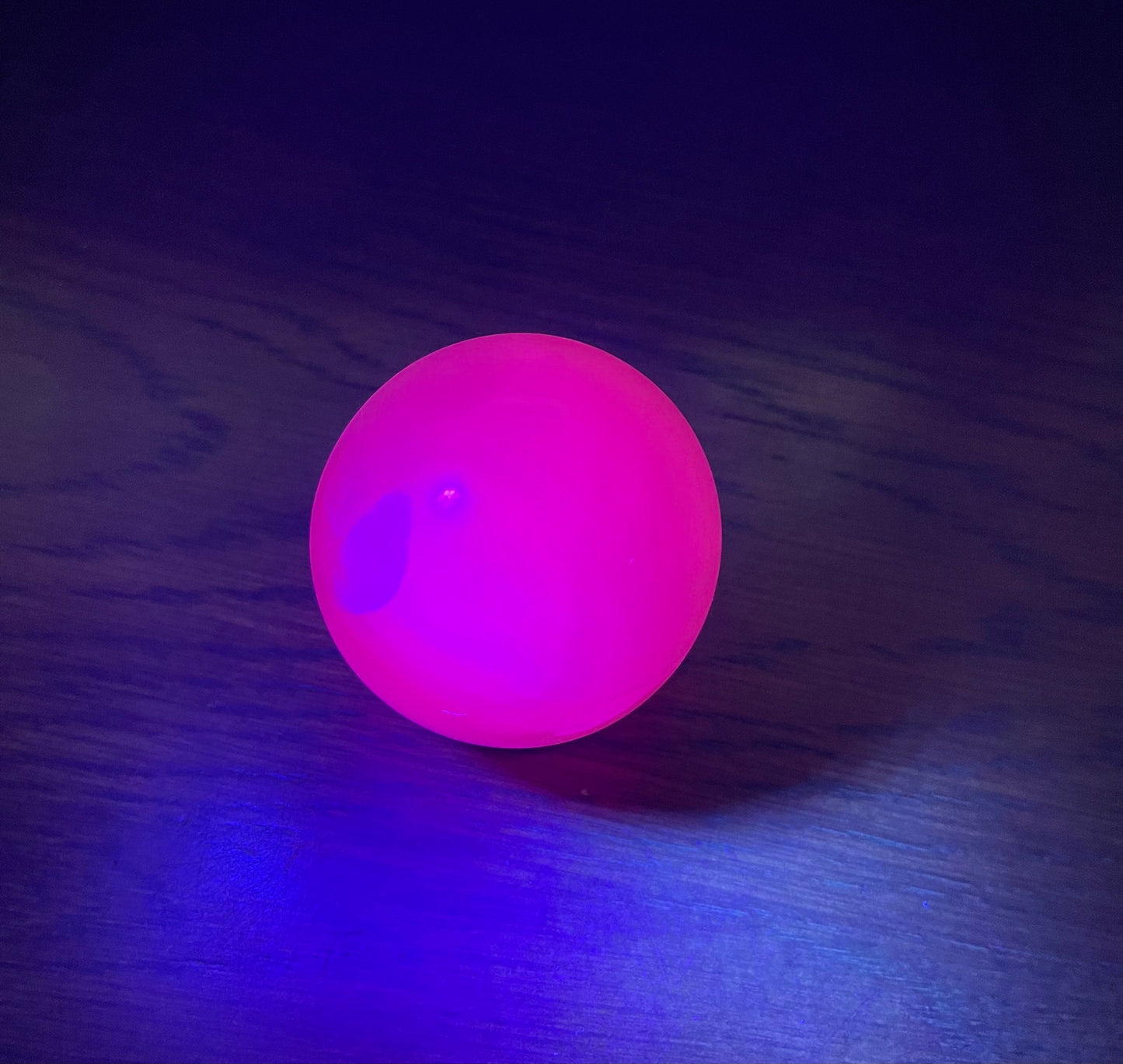 Pink Mangano Calcite Sphere UV Reactive