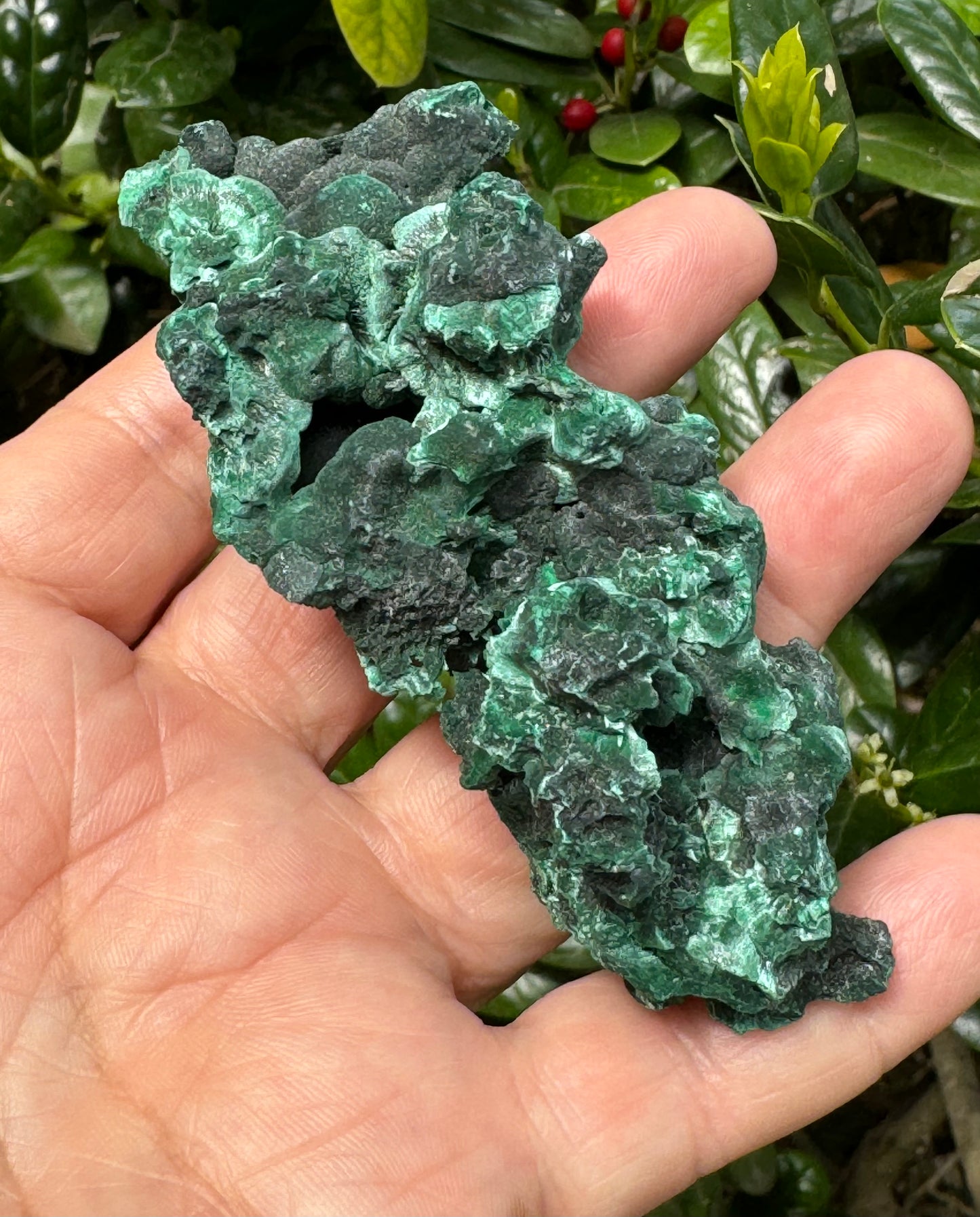 Velvet Malachite Specimen