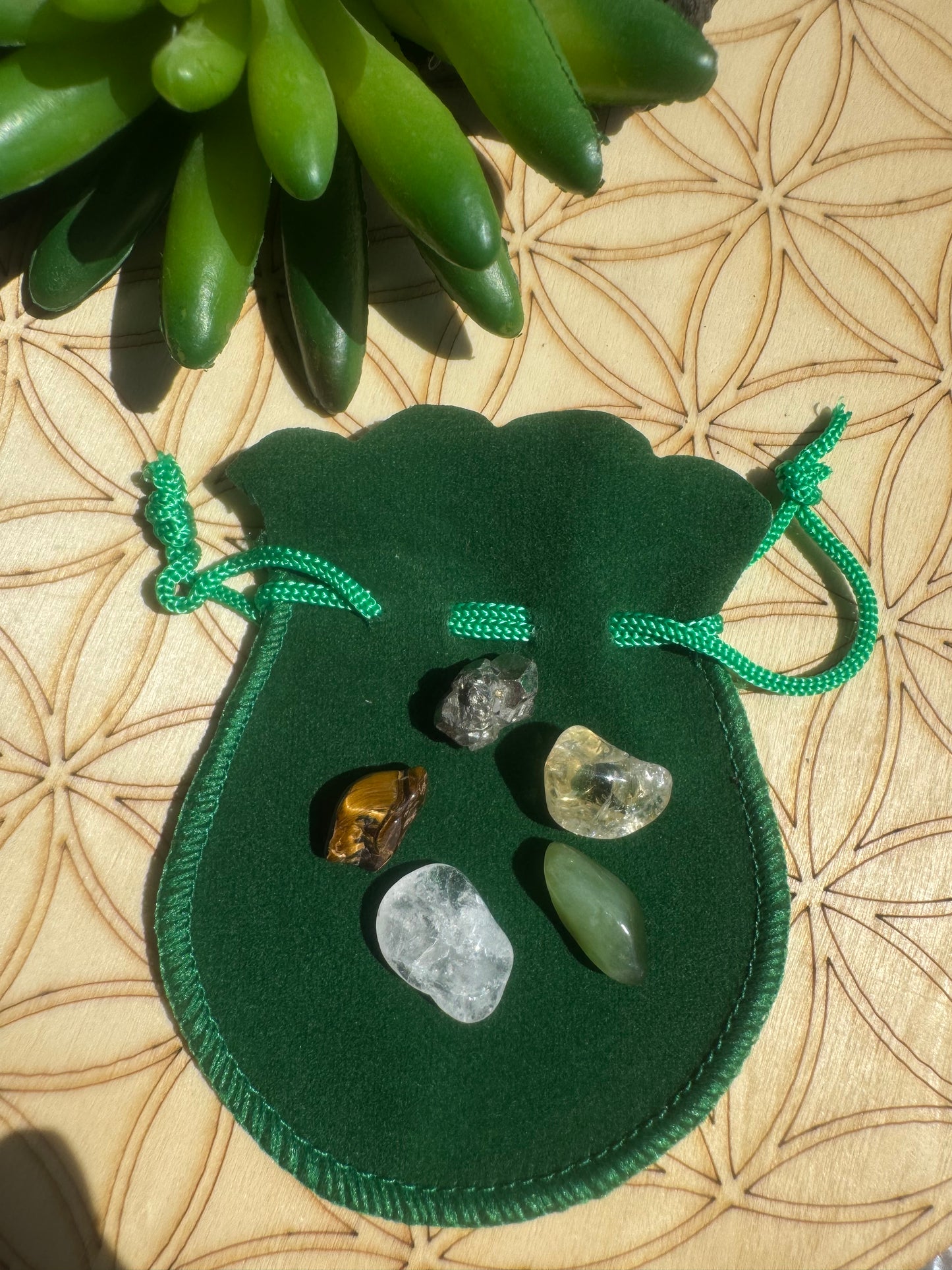 Prosperity and Abundance Crystal Set