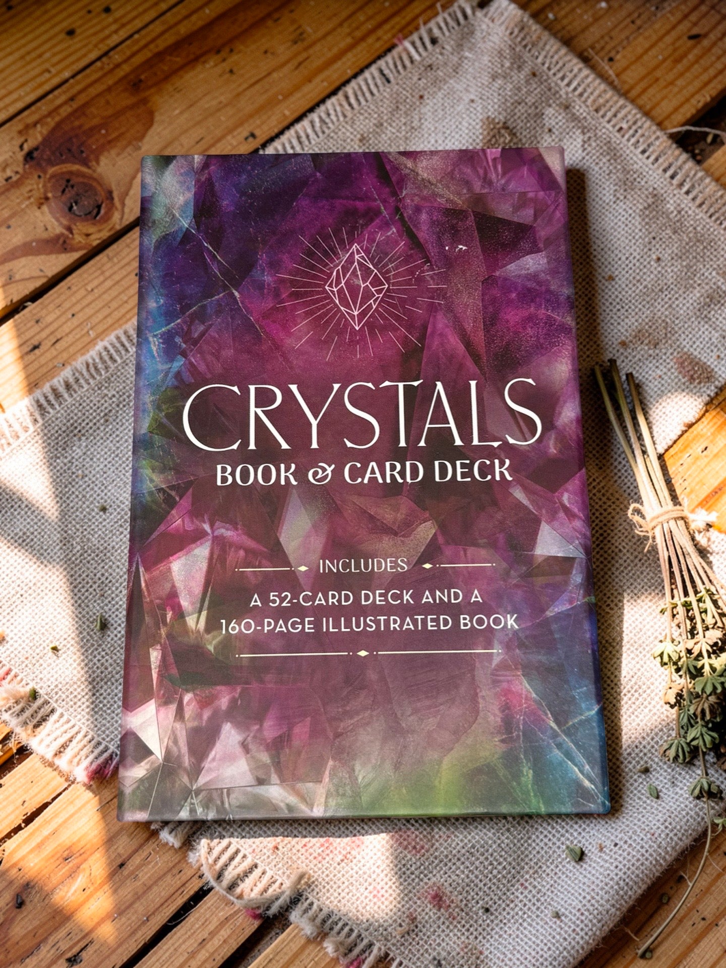Crystal Card Deck and Book
