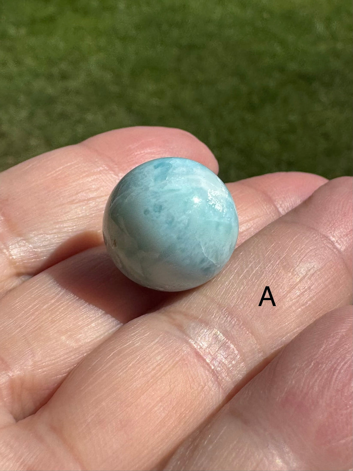 Larimar Mini Sphere 18/17mm
