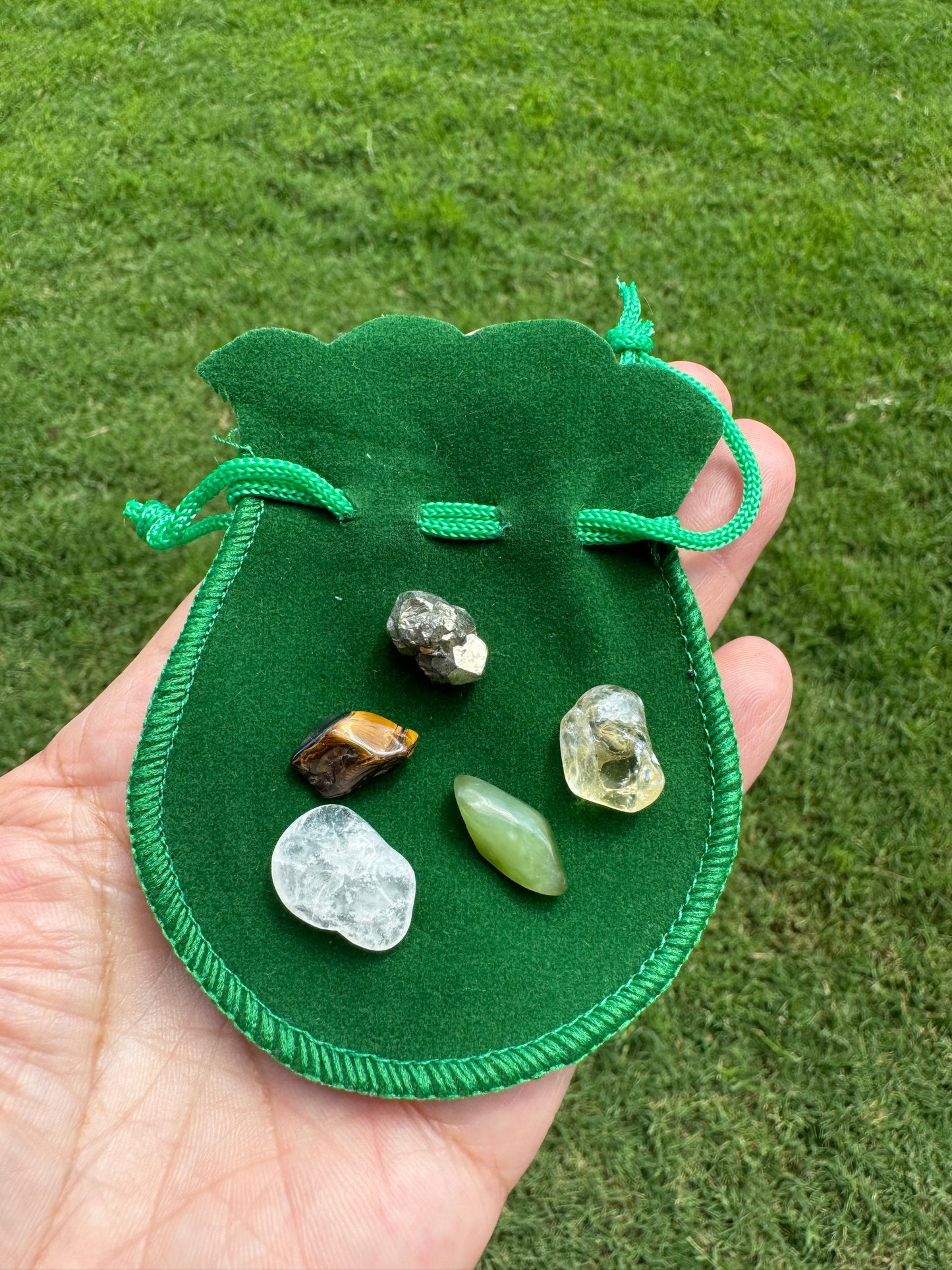 Prosperity and Abundance Crystal Set