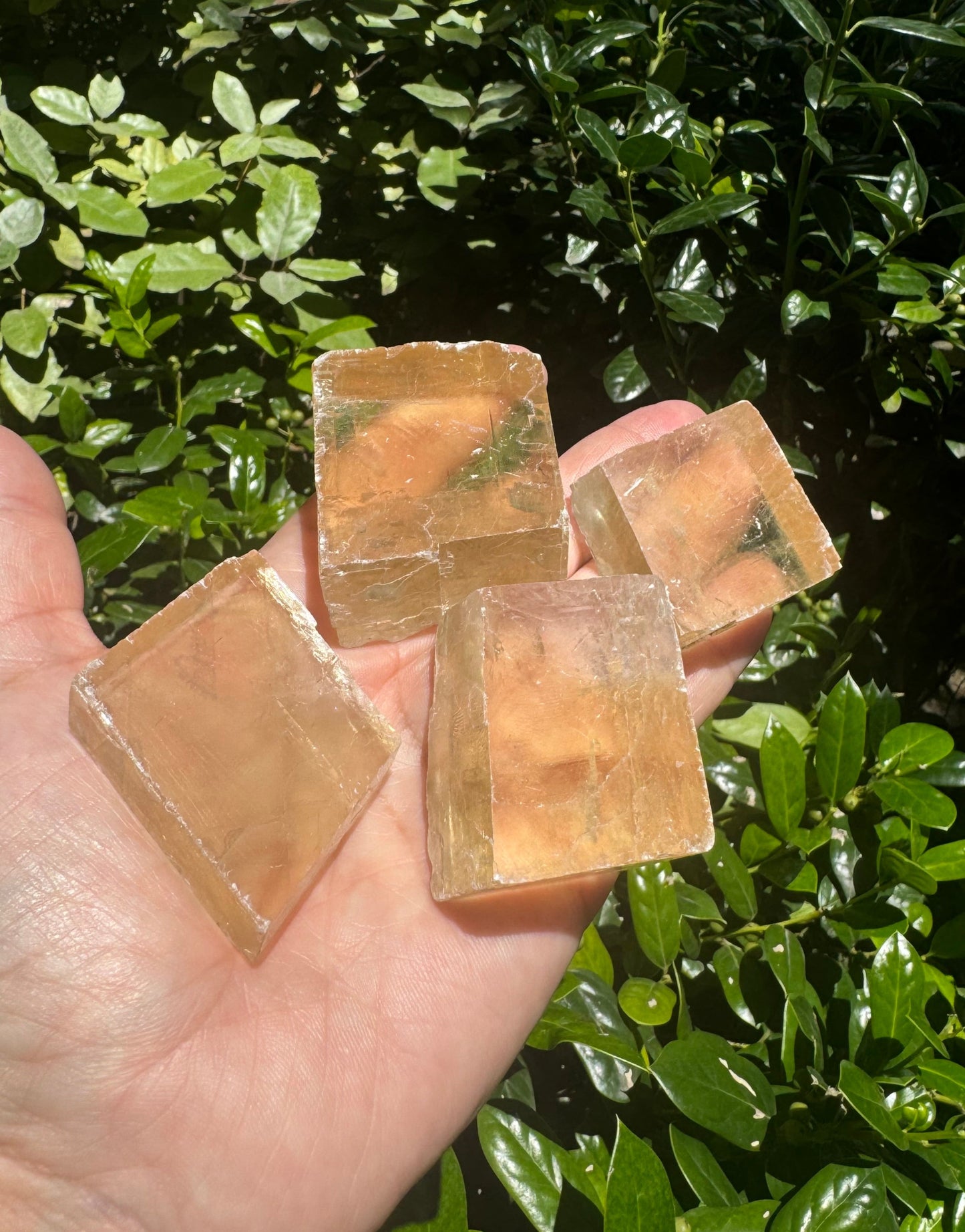 Honey Calcite Free form Raw