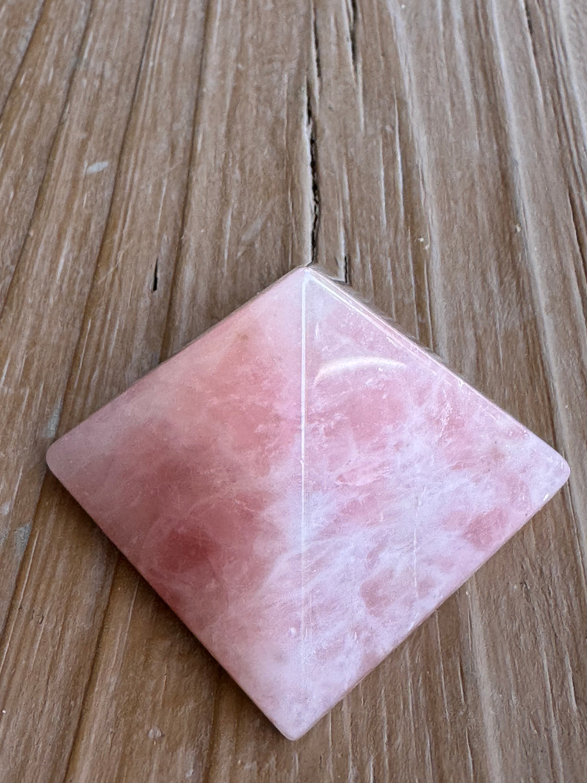 Rose Quartz Pyramid