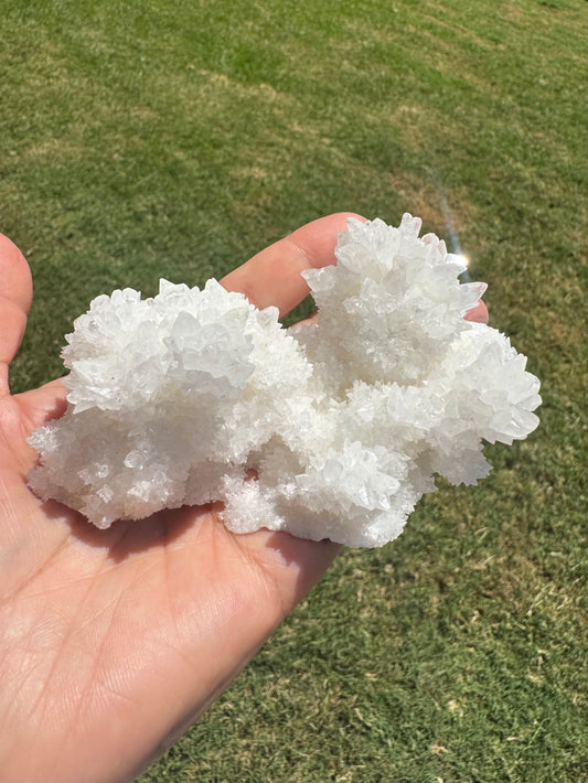 White Calcite Specimen