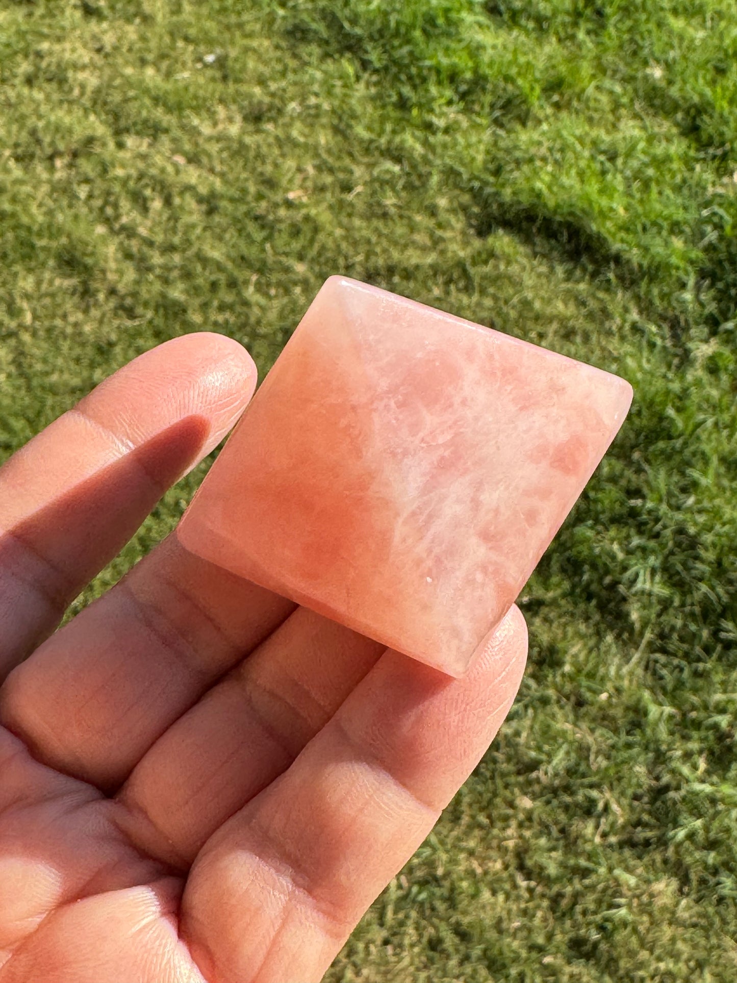 Rose Quartz Pyramid