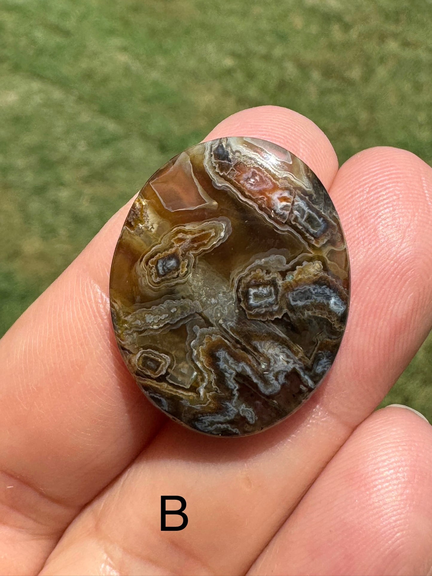 Turkish Stick Agate Cabochon