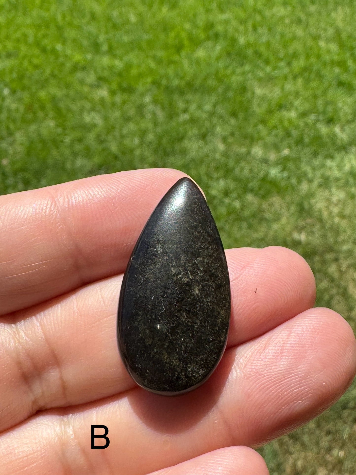 Natural Golden Obsidian Cabochon