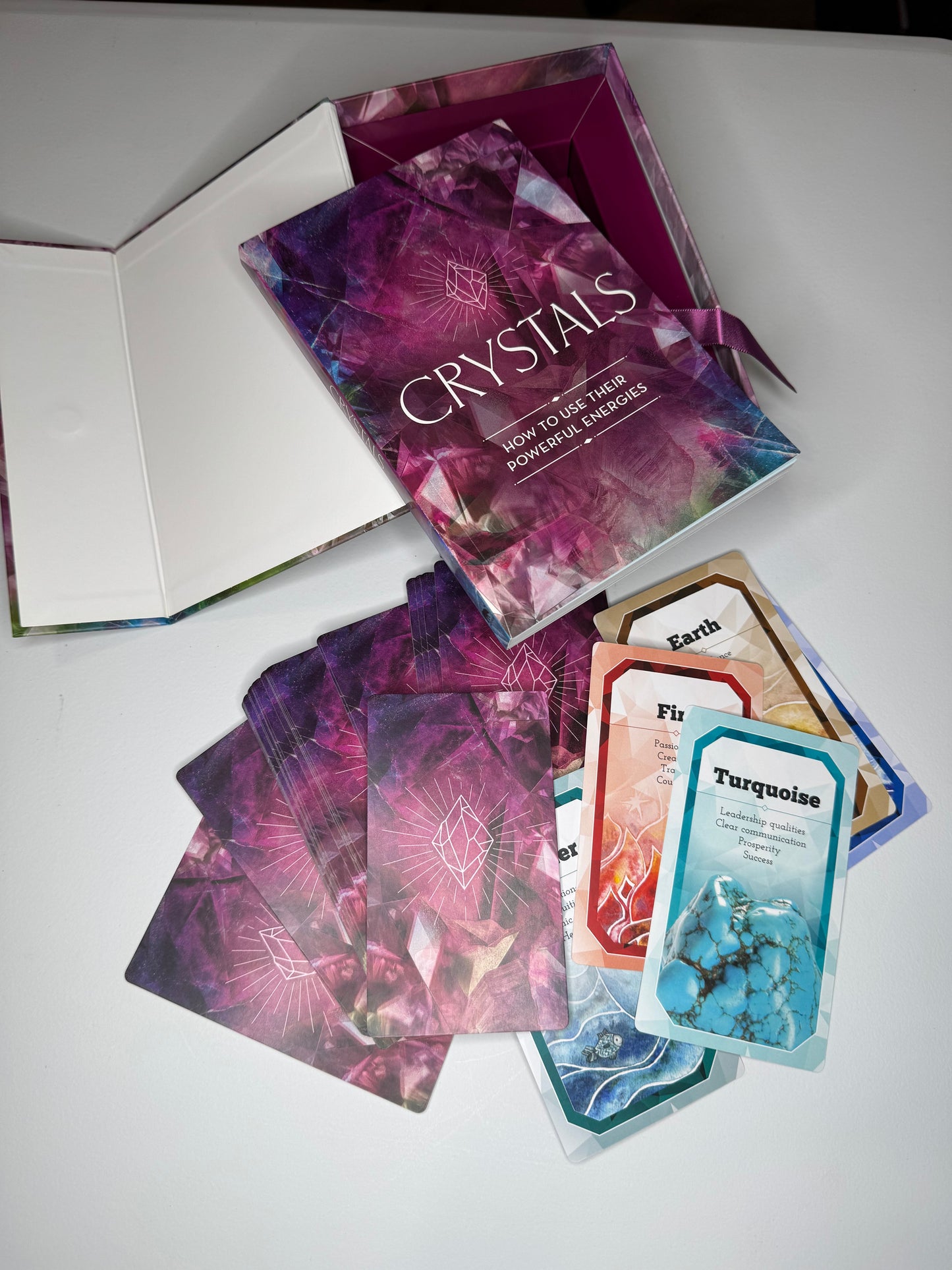 Crystal Card Deck and Book