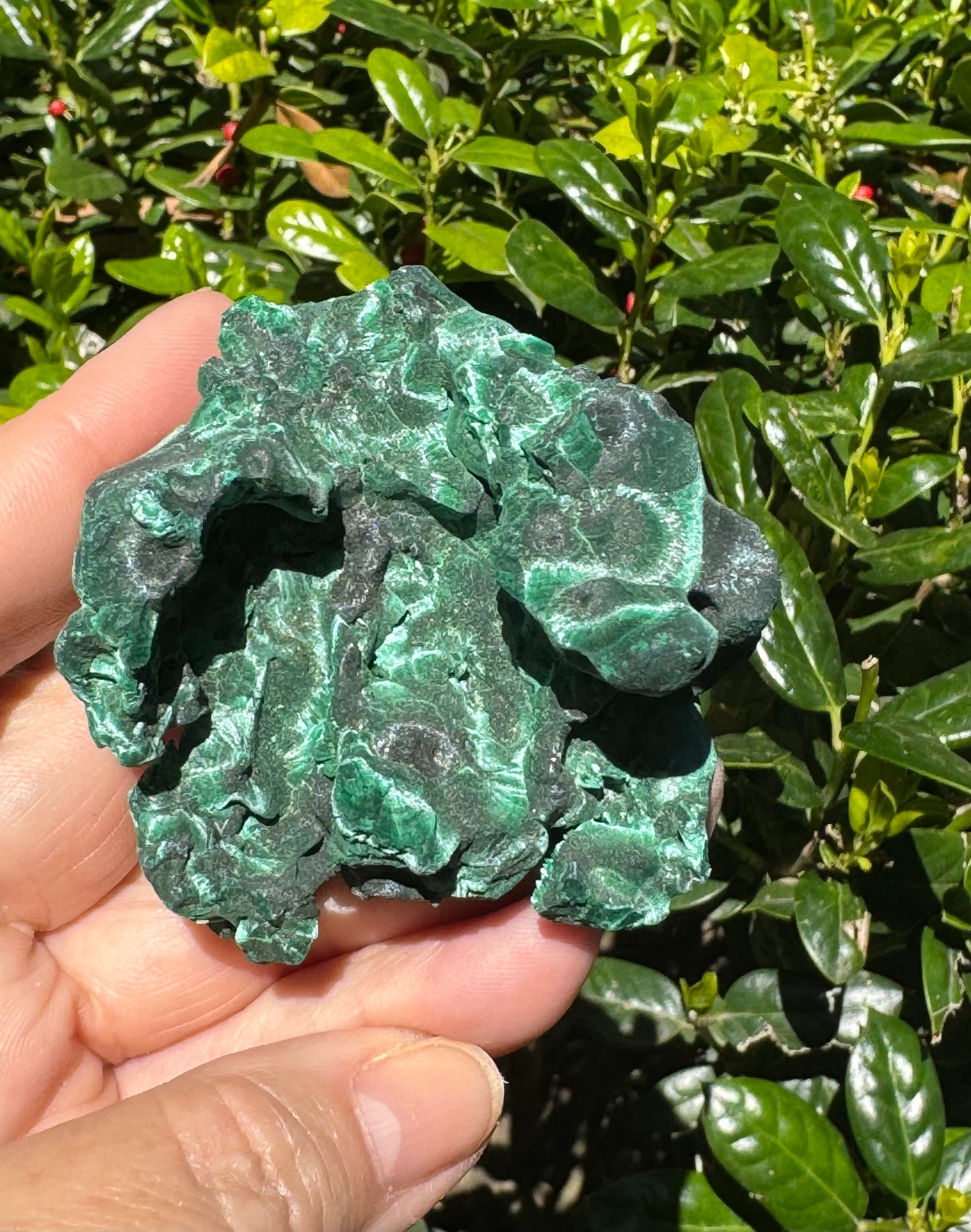 Velvet Malachite Specimen