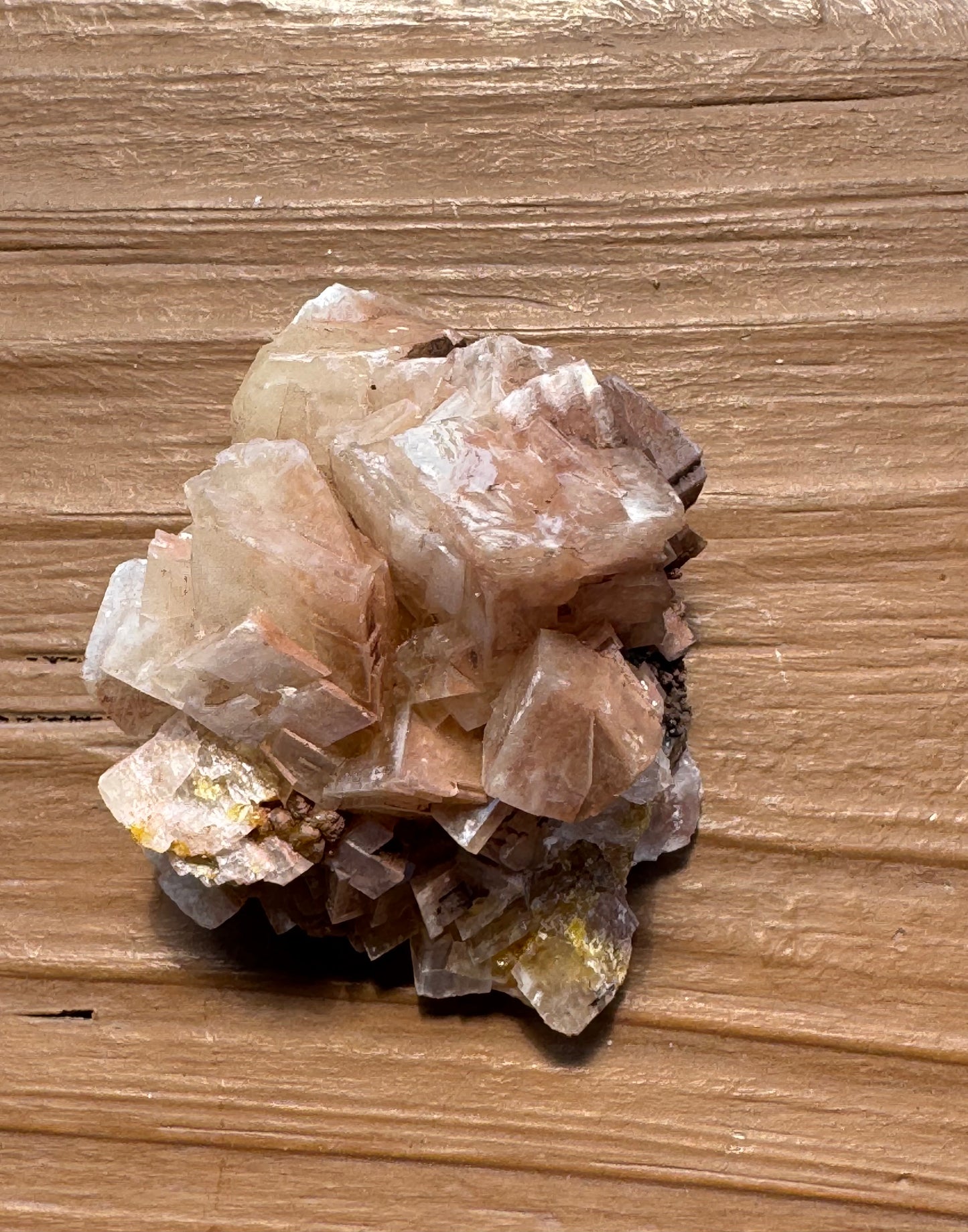 Chabazite and Mimetite Specimen
