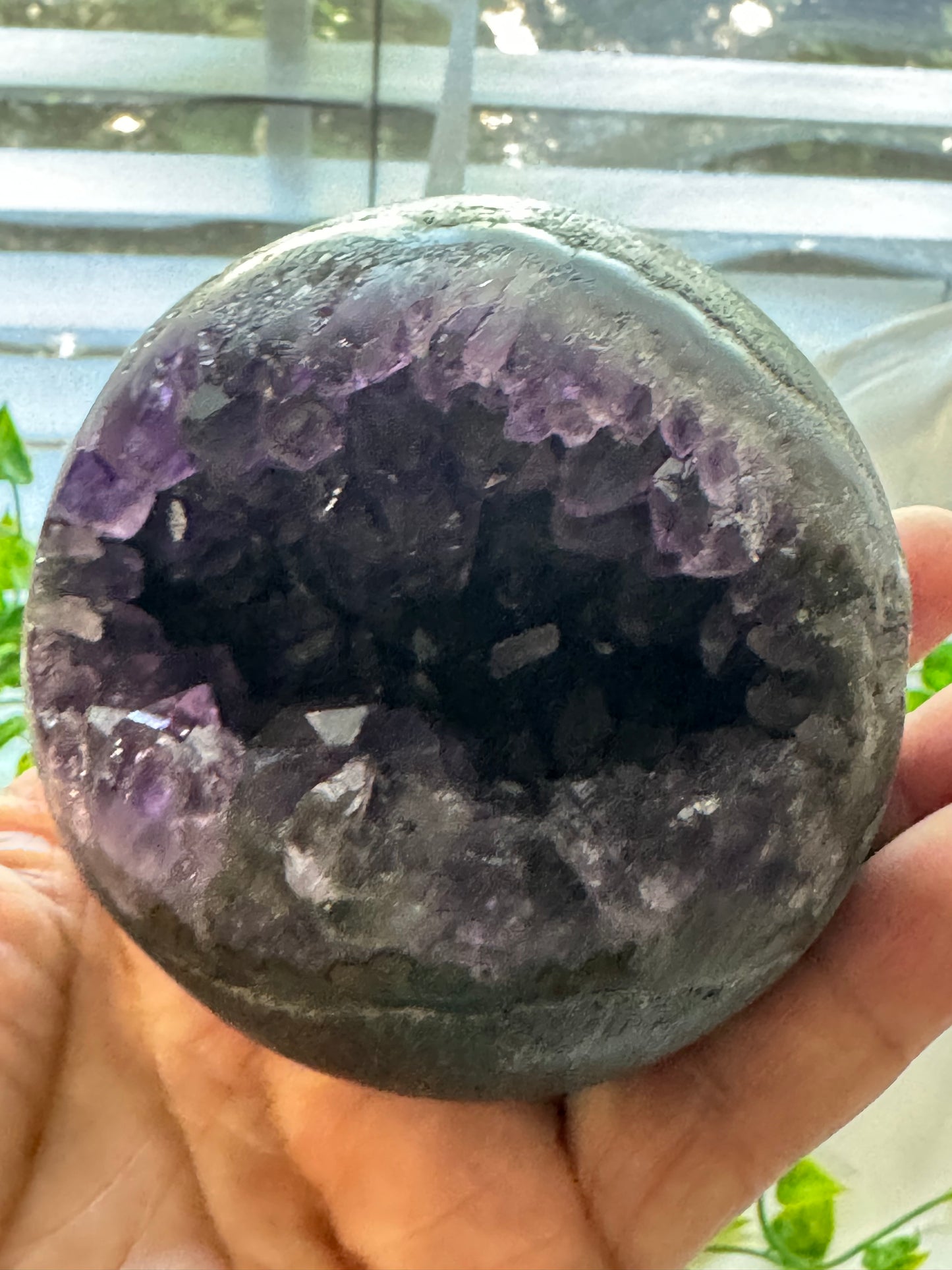 Druzy Amethyst Geode Sphere 77mm