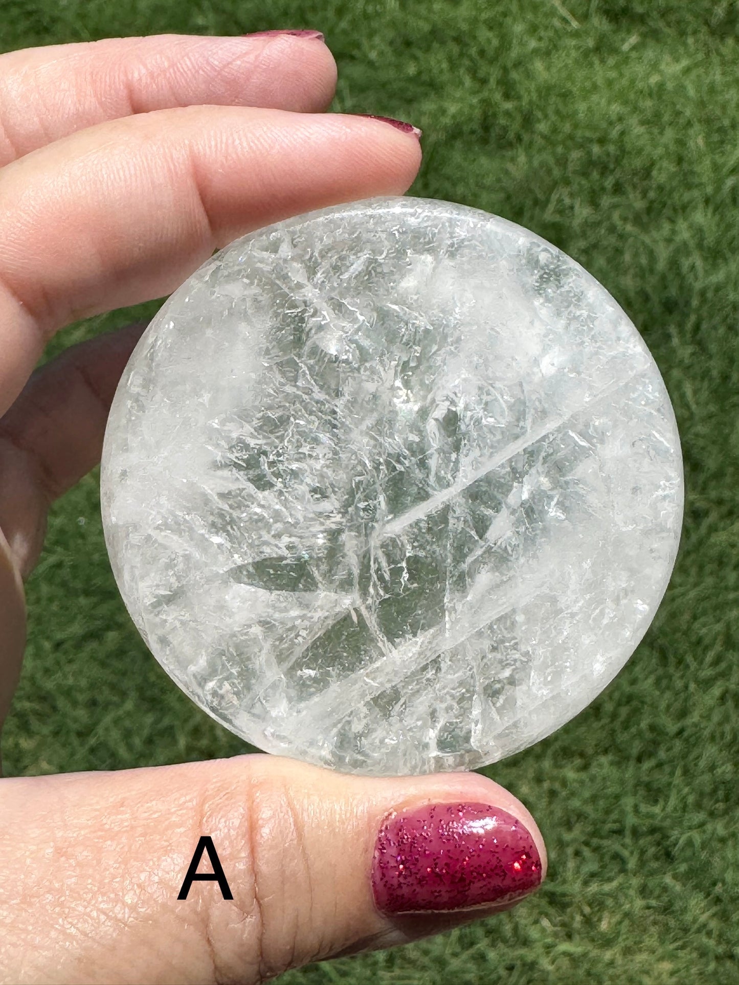 Clear Quartz Mini Bowl Carving