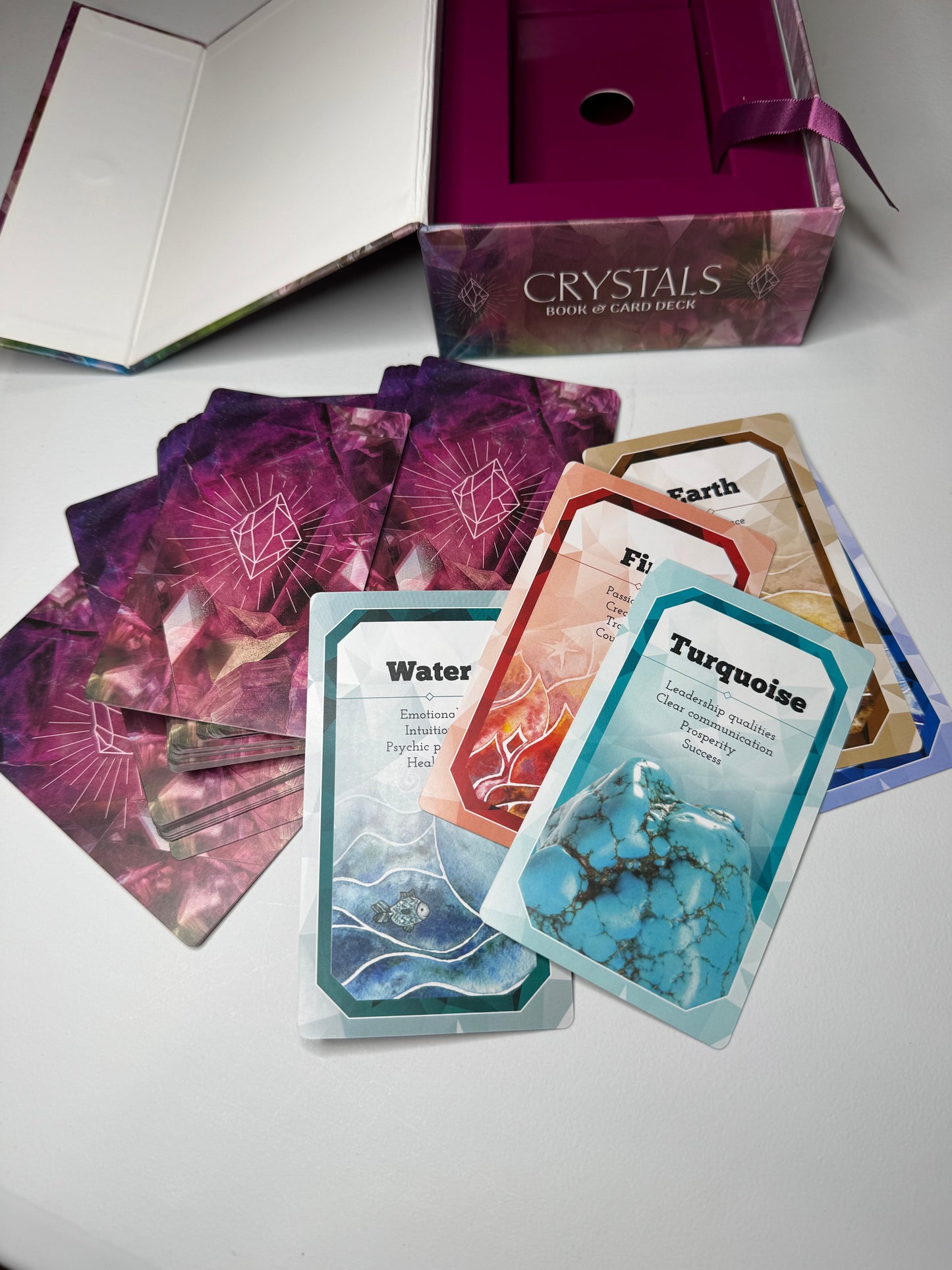 Crystal Card Deck and Book