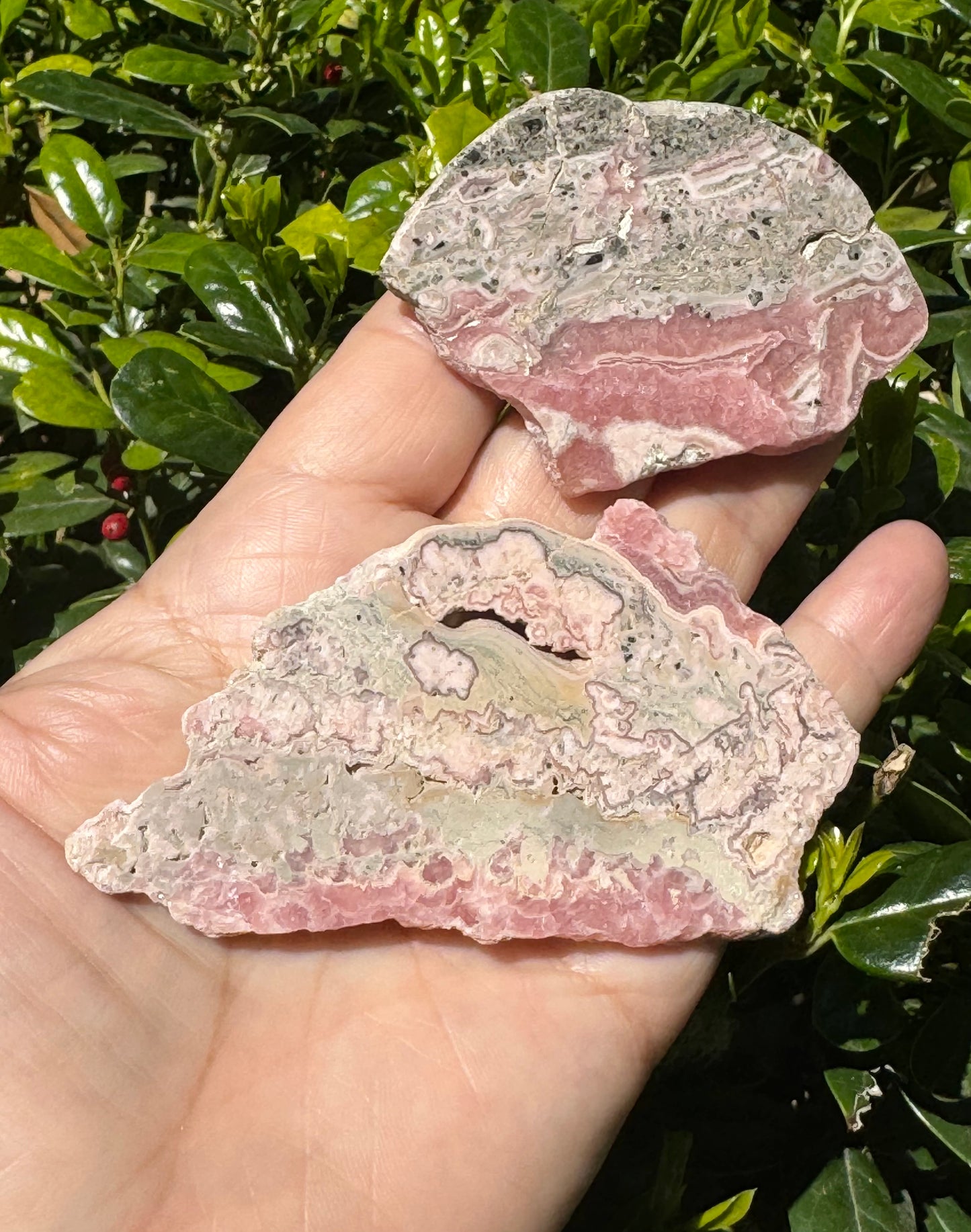 Rhodochrosite Slab