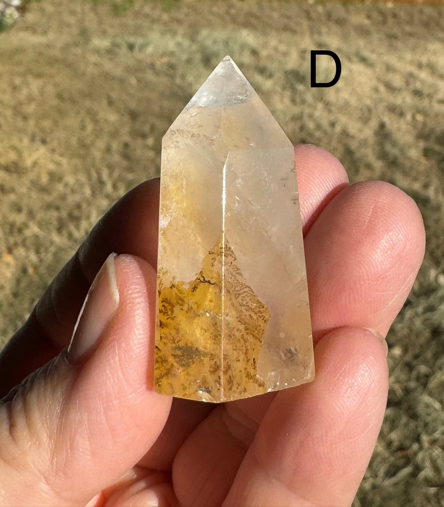 Dendritic Golden Healer Quartz Points