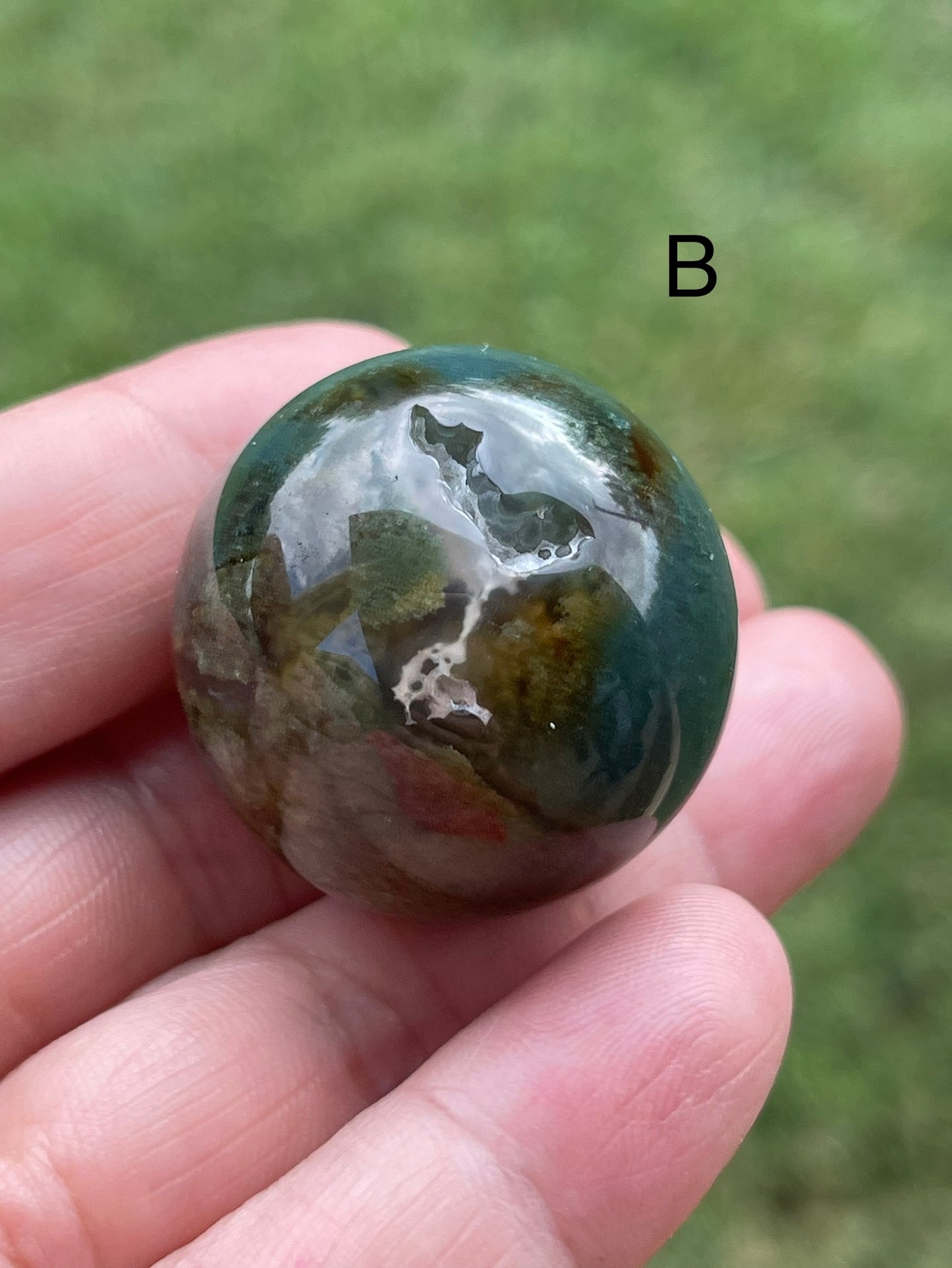 Moss Agate Sphere