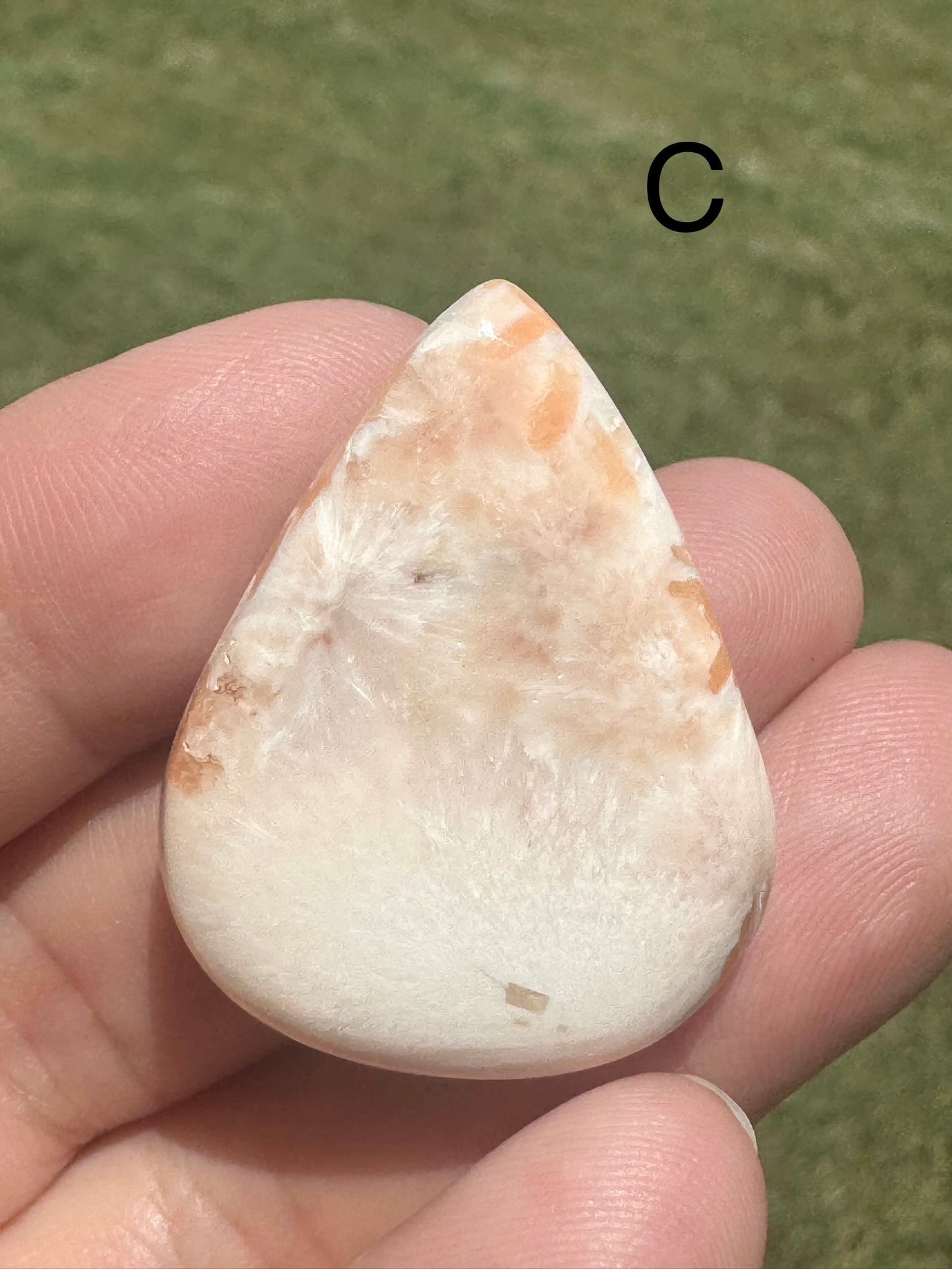 Pink Scolecite Cabochon