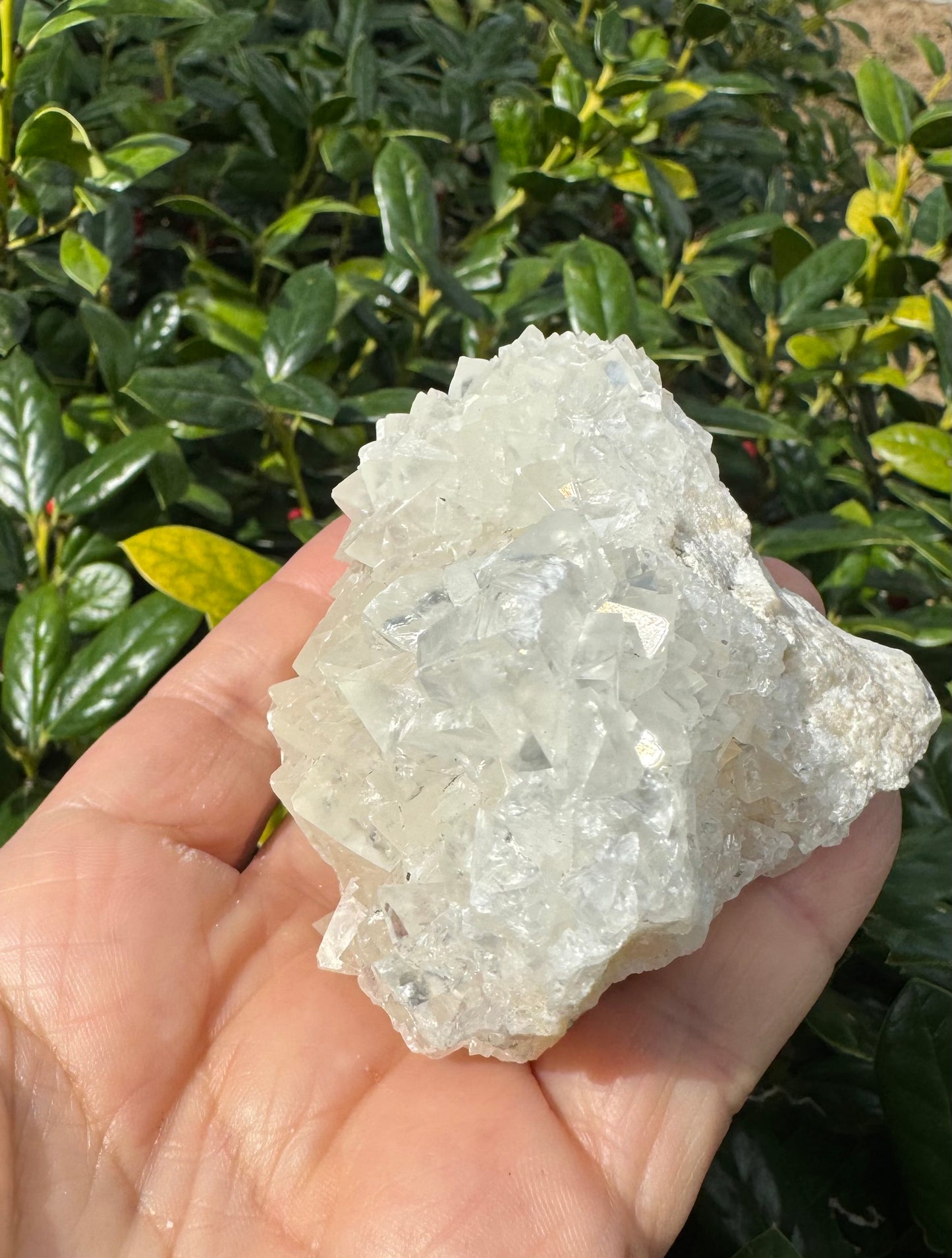 White Calcite Specimen