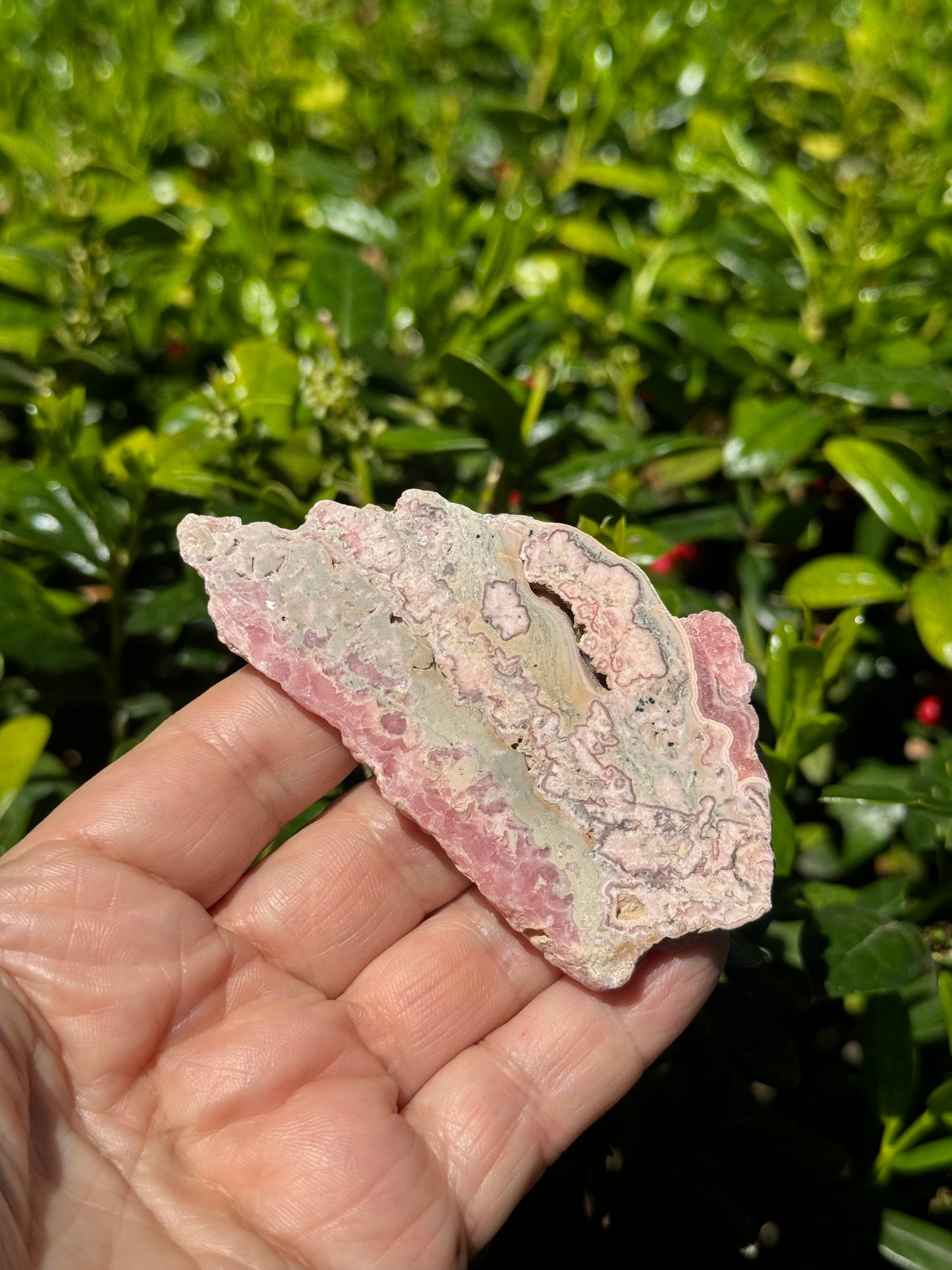 Rhodochrosite Slab