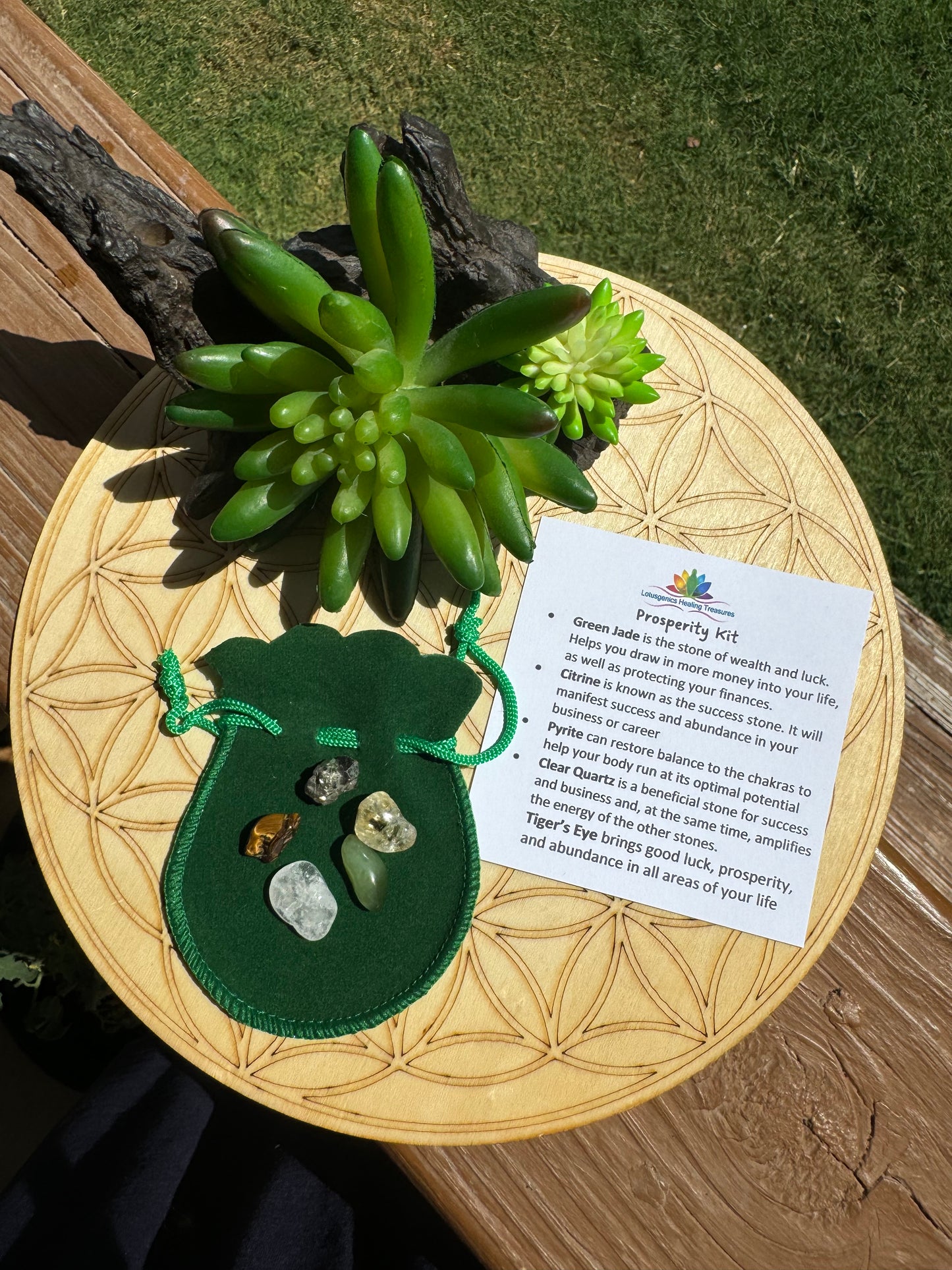 Prosperity and Abundance Crystal Set