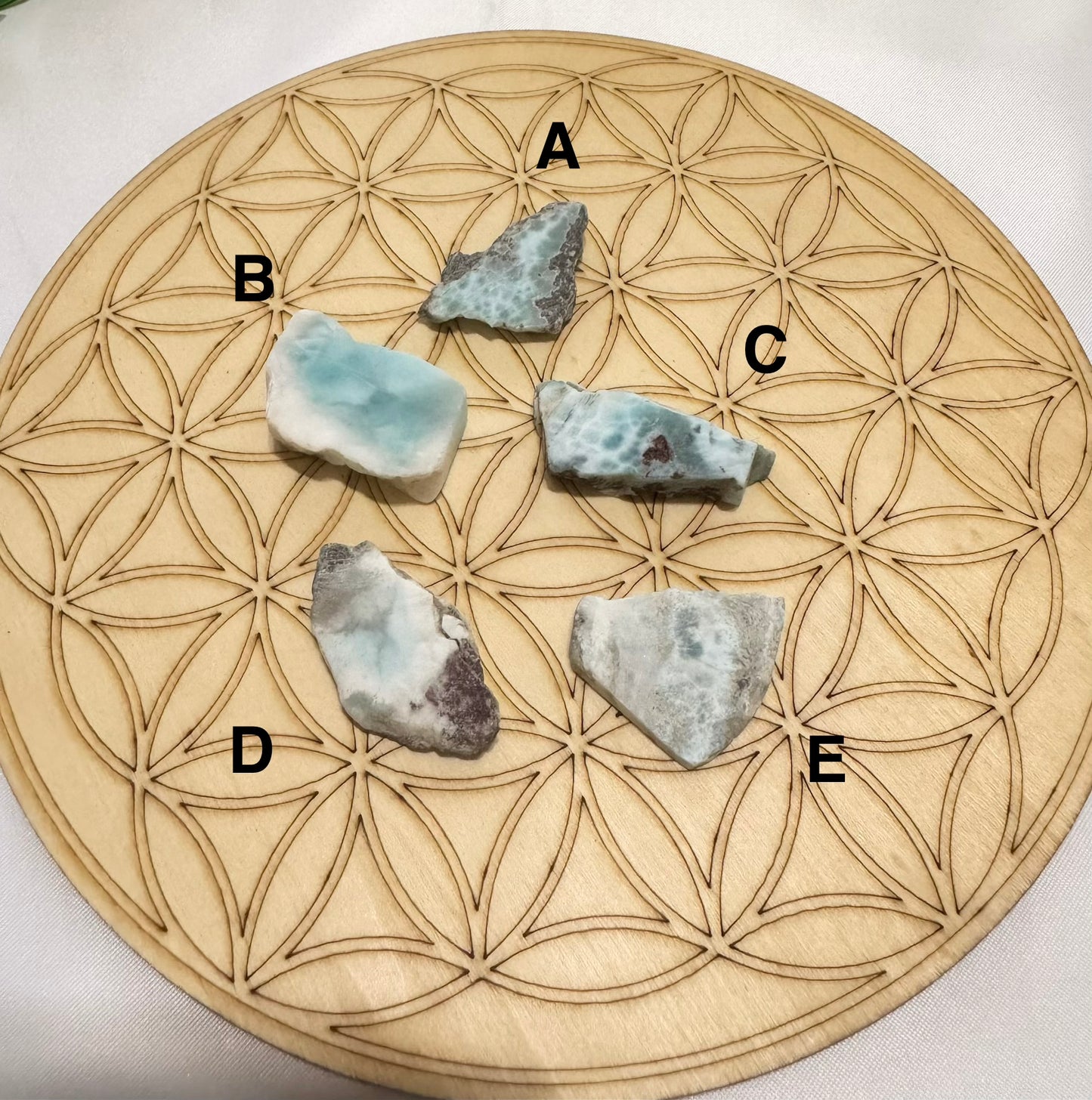 Rough Larimar Stone, Natural Raw Crystal, Dominican Larimar, Crystal Specimen, Collector Stone