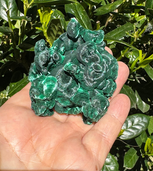 Velvet Malachite Specimen