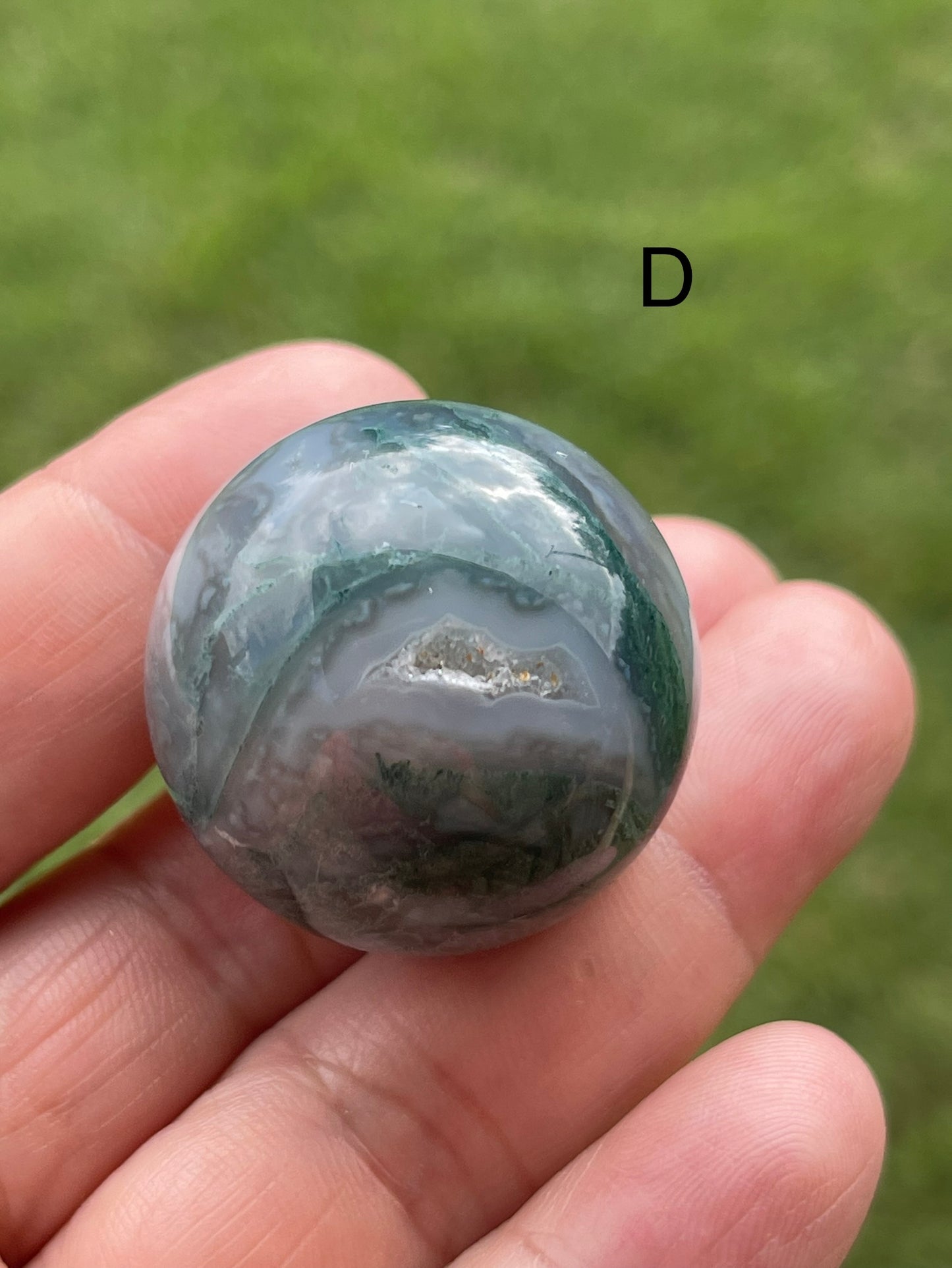 Moss Agate Sphere