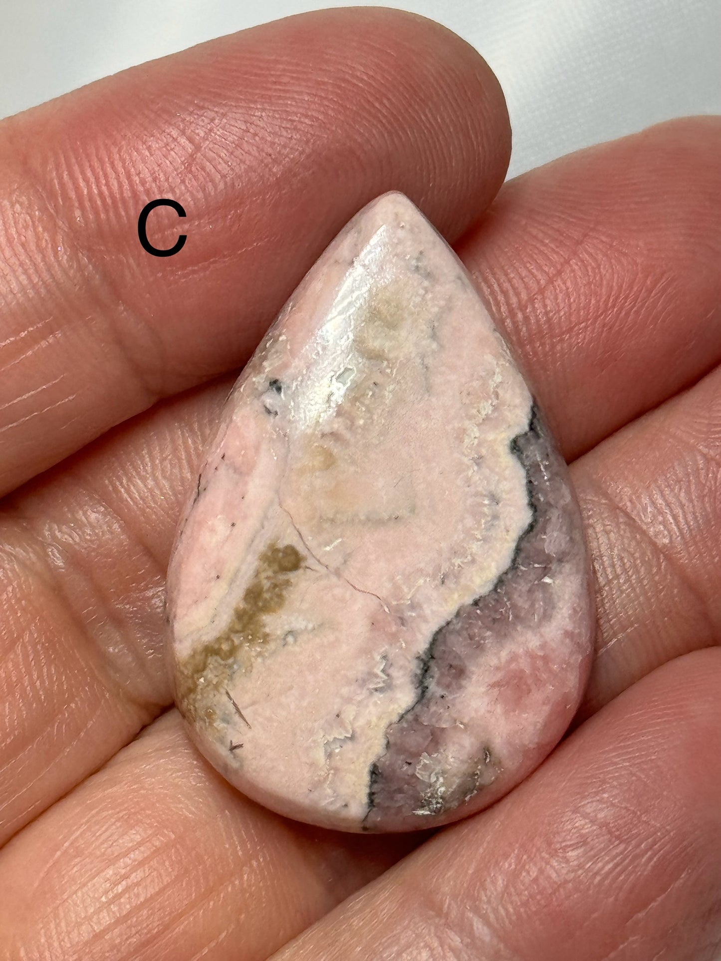 Rhodochrosite Cabochon