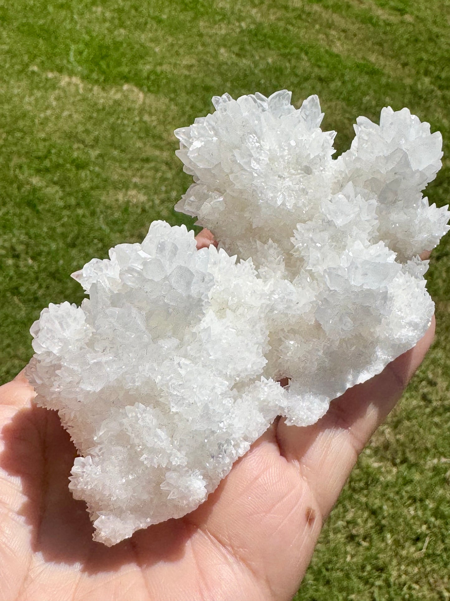 White Calcite Specimen