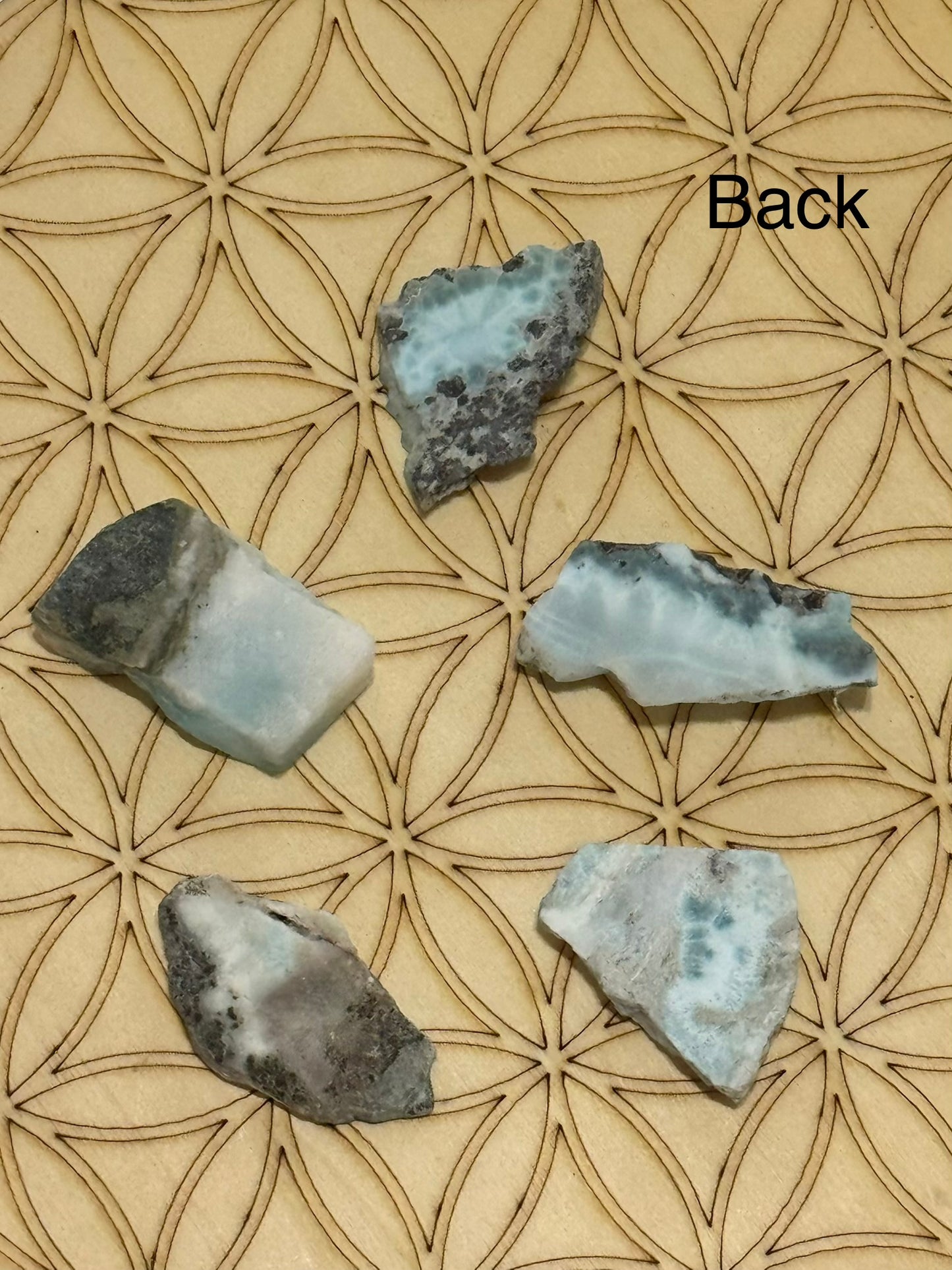 Rough Larimar Stone, Natural Raw Crystal, Dominican Larimar, Crystal Specimen, Collector Stone