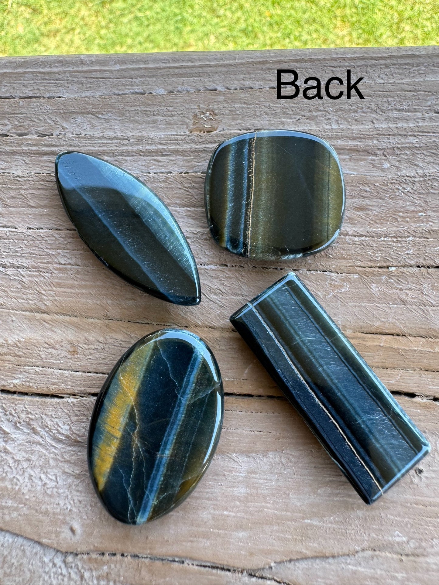 Natural Blue Tiger Eye Cabochon