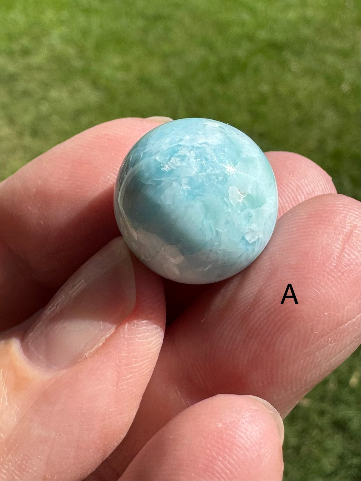 Larimar Mini Sphere 18/17mm