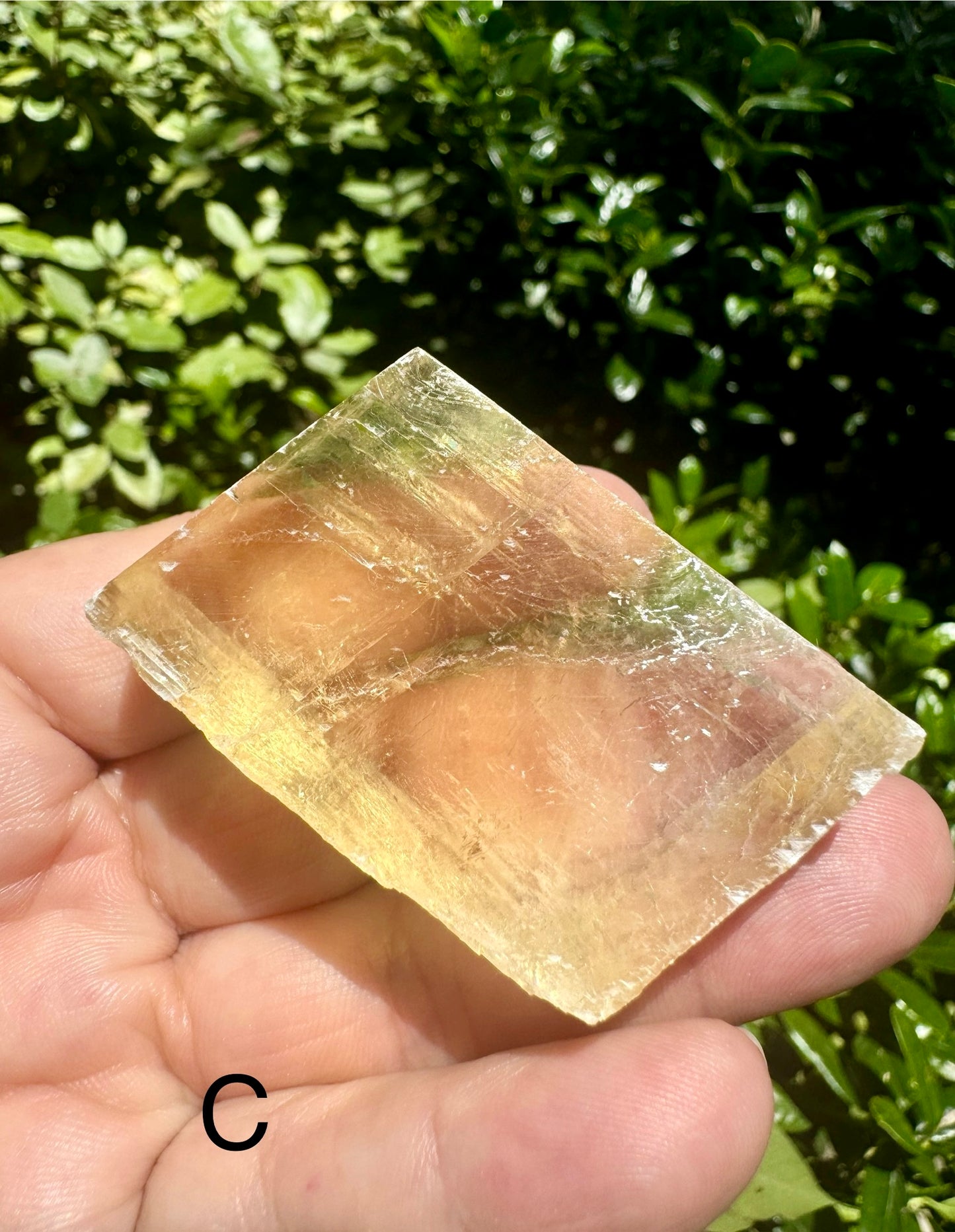 Honey Calcite Free form Raw