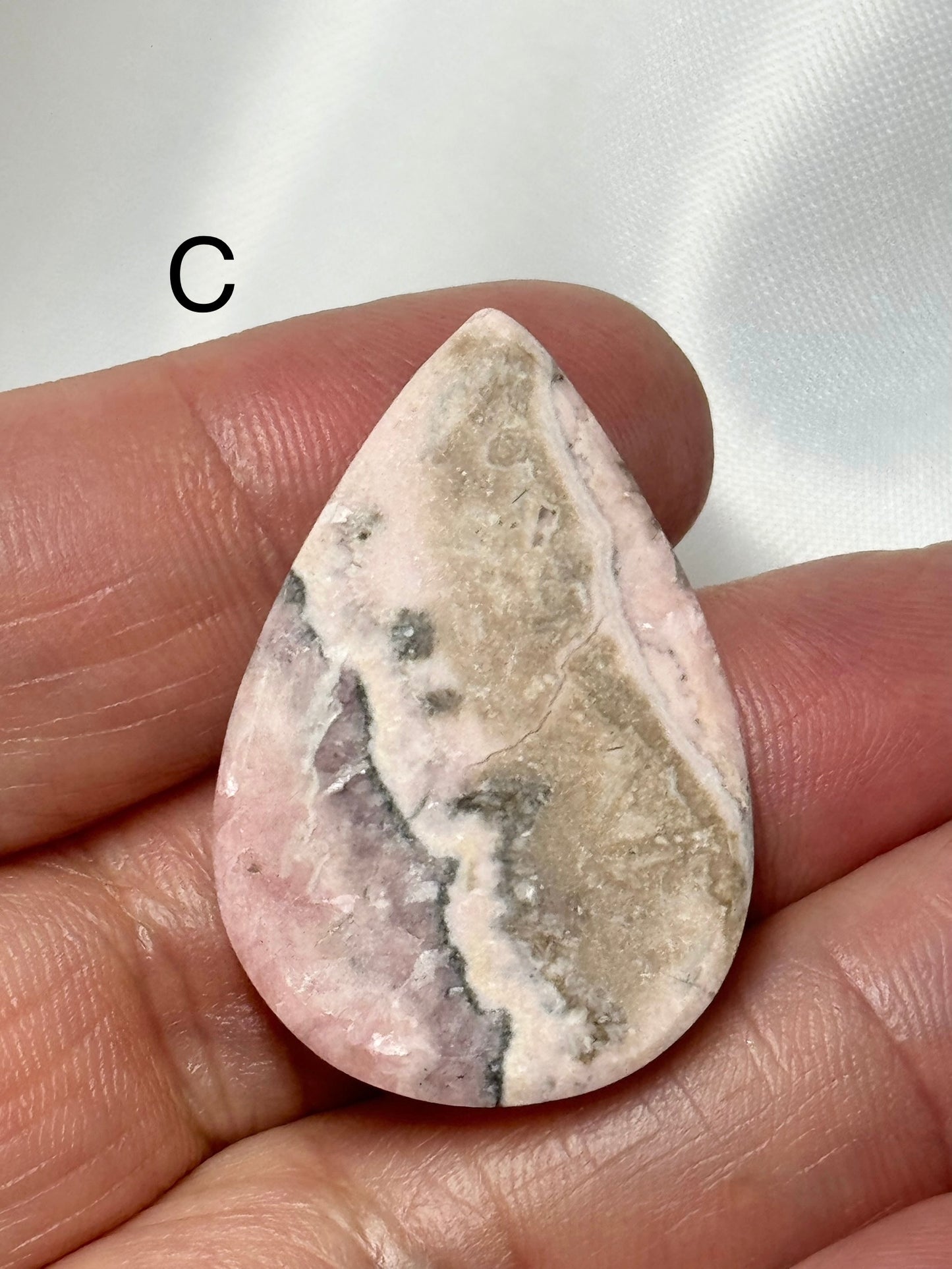 Rhodochrosite Cabochon