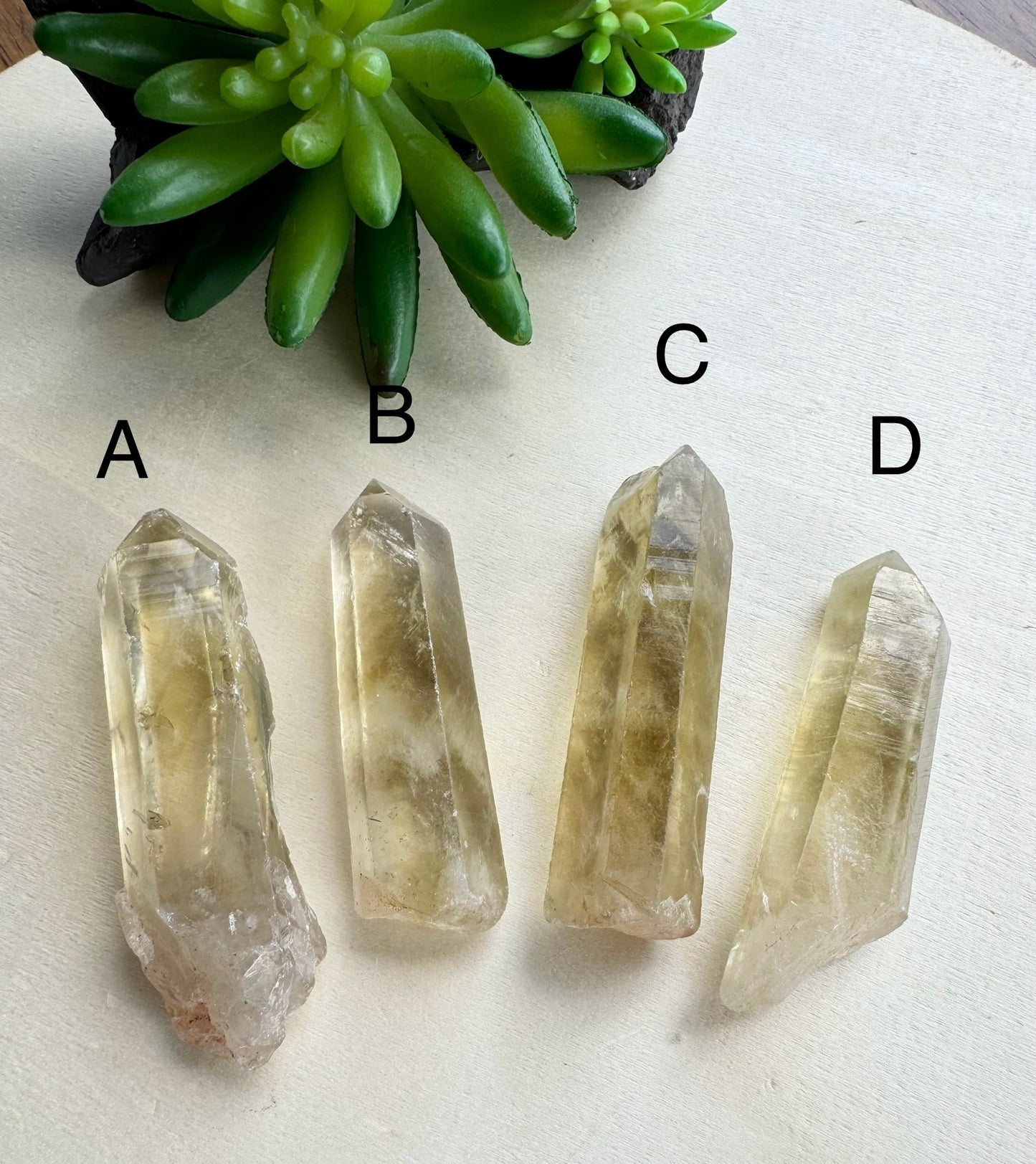 Raw Citrine Points