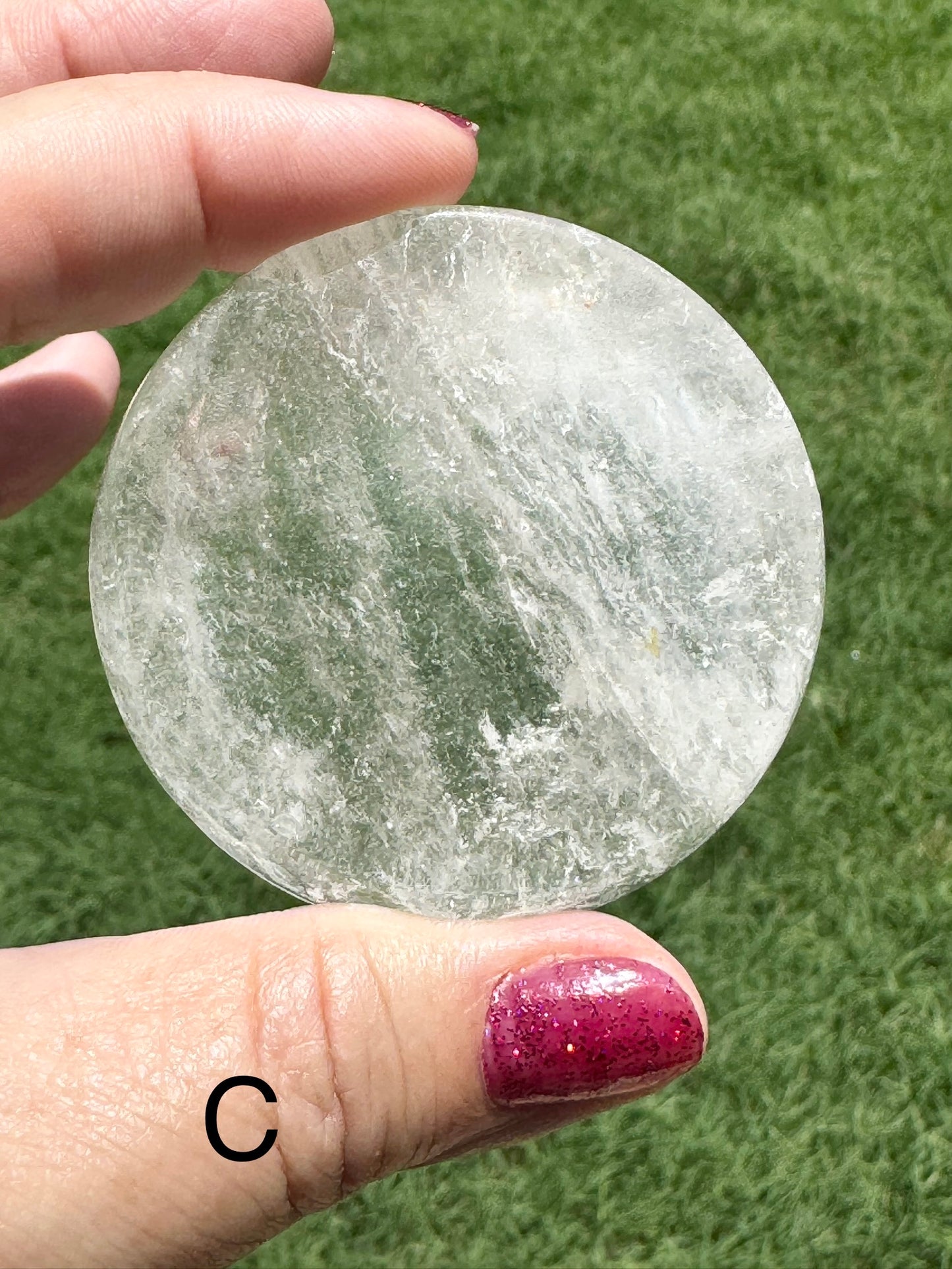 Clear Quartz Mini Bowl Carving