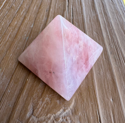 Rose Quartz Pyramid