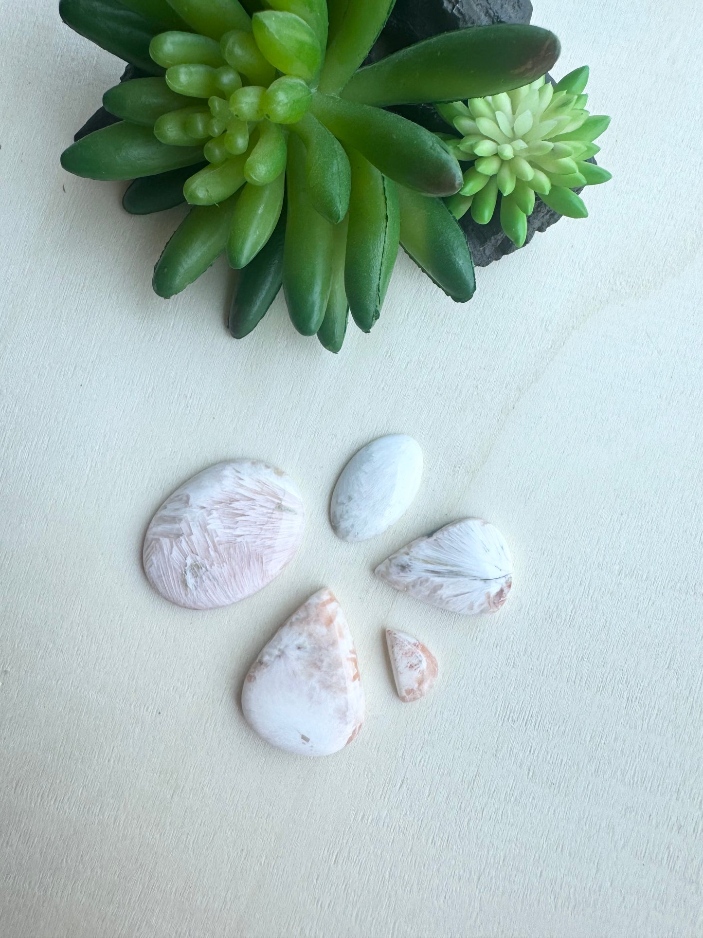 Pink Scolecite Cabochon