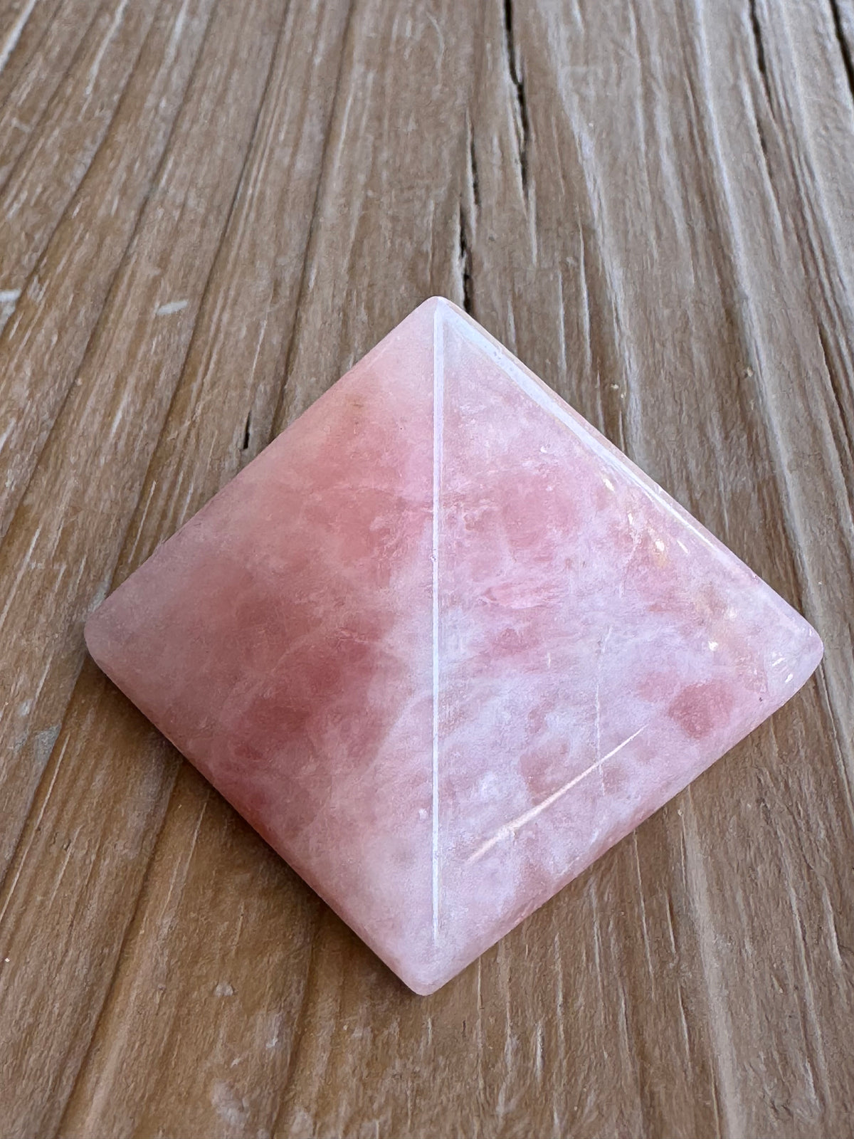 Rose Quartz Pyramid