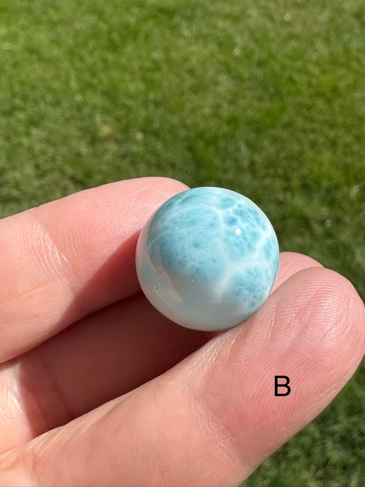 Larimar Mini Sphere 18/17mm