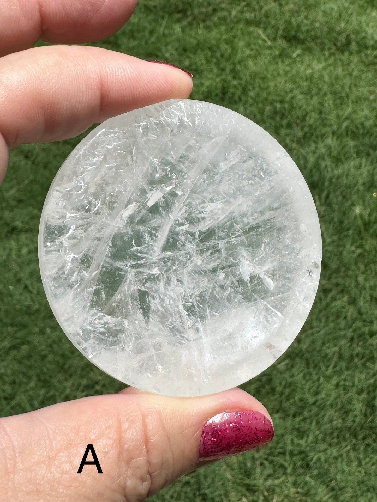 Clear Quartz Mini Bowl Carving