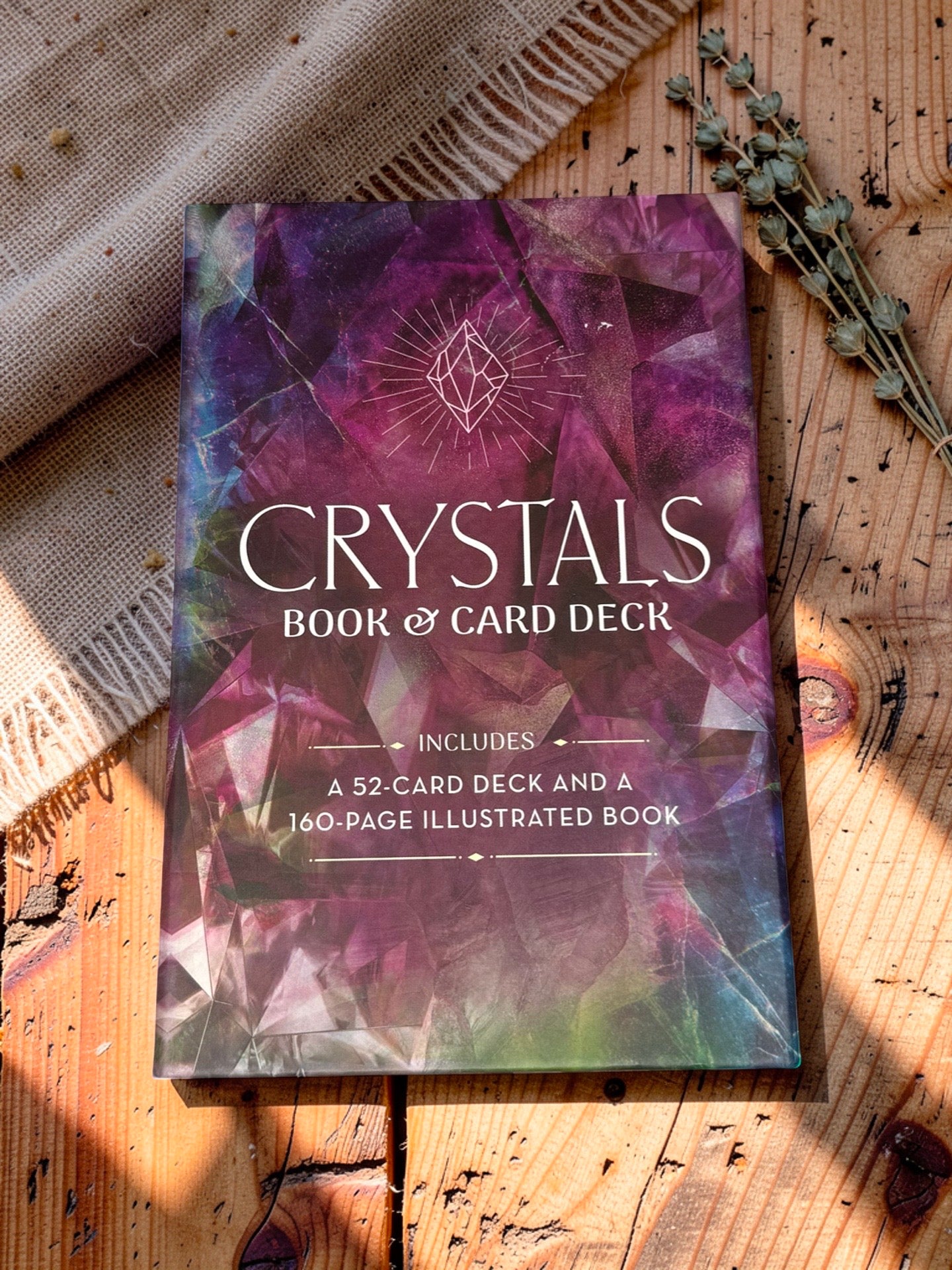 Crystal Card Deck and Book